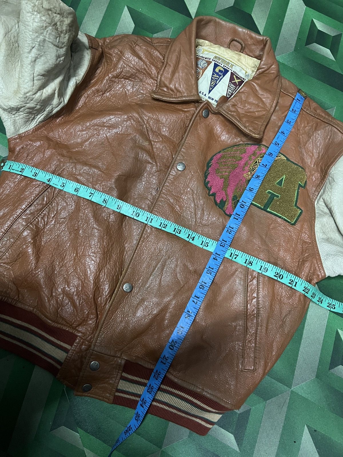Avirex Vintage 90s Avirax Ball Team Varsity Size US S / EU 44-46 / 1 - 13 Thumbnail