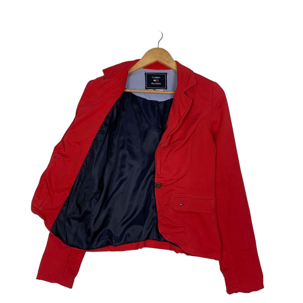 Tommy Hilfiger TOMMY HILFIGER Red Casual Menswear Jacket #1030-C46 Size S / US 4 / IT 40 - 9 Thumbnail