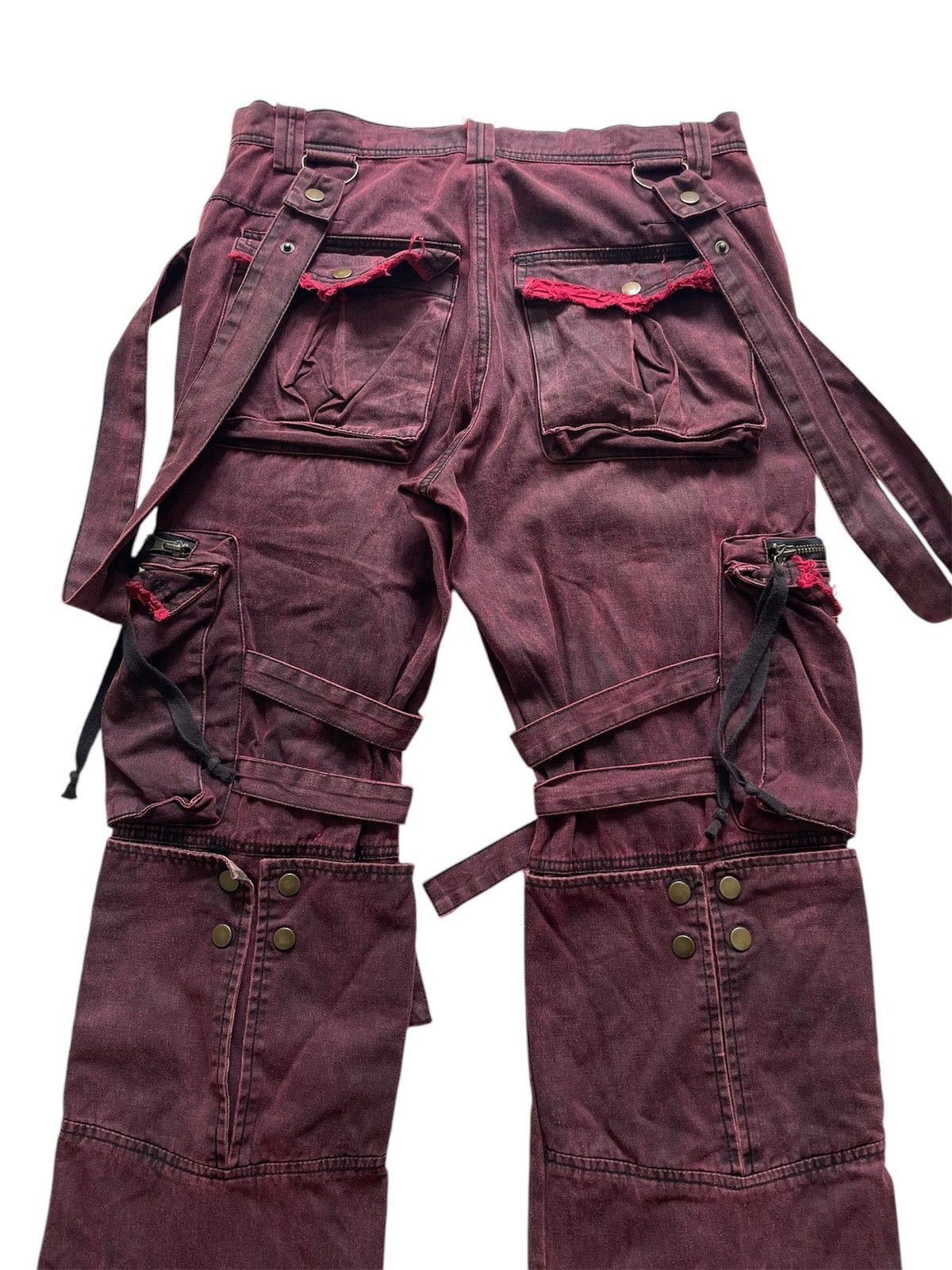 Japanese Brand Vintage Japanese Brand Parachute Bondage Cargo Pant Size US 32 / EU 48 - 6 Thumbnail