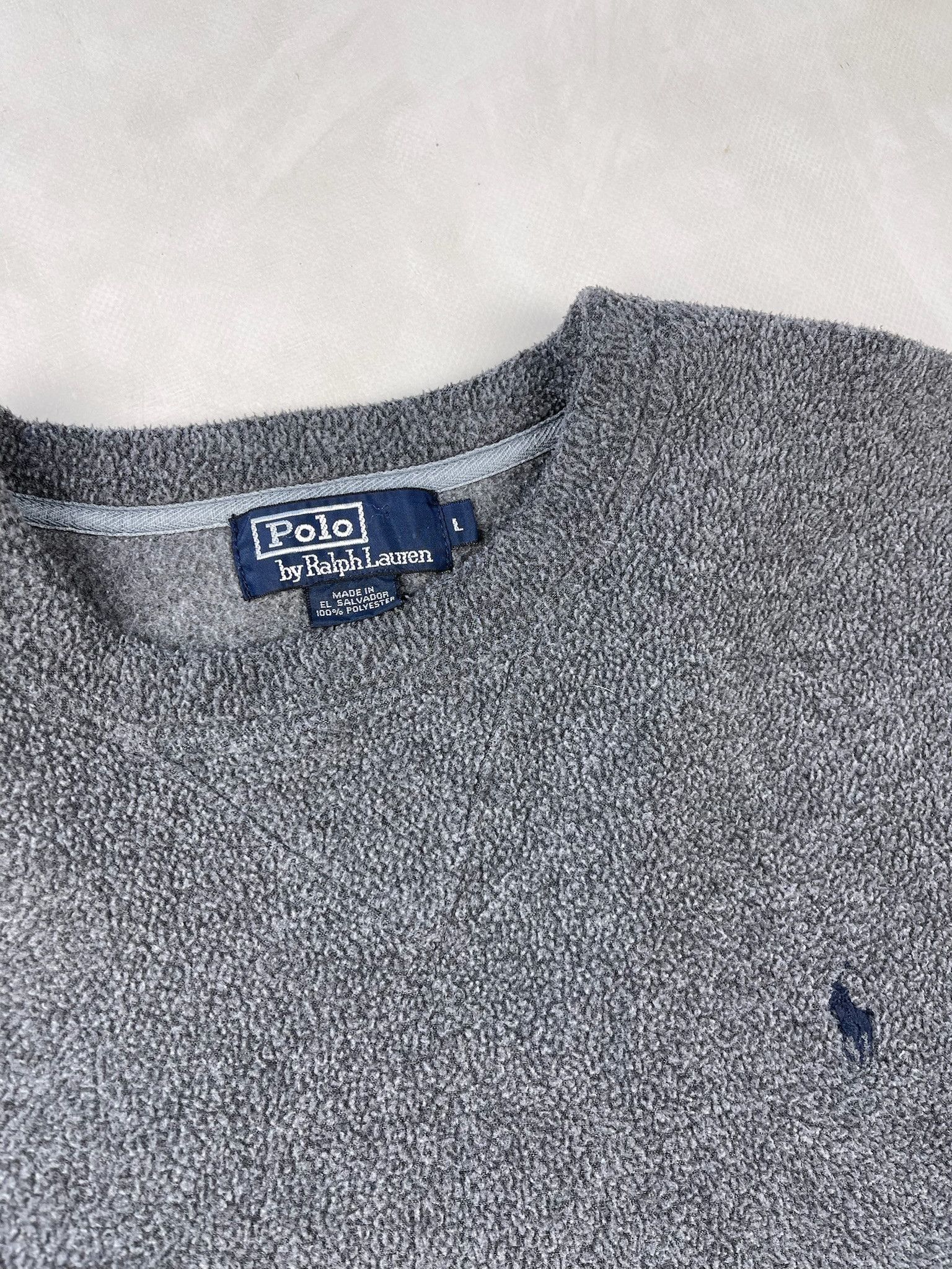 Polo Ralph Lauren Vintage Polo Sport fleece jacket bomber Size US L / EU 52-54 / 3 - 9 Thumbnail