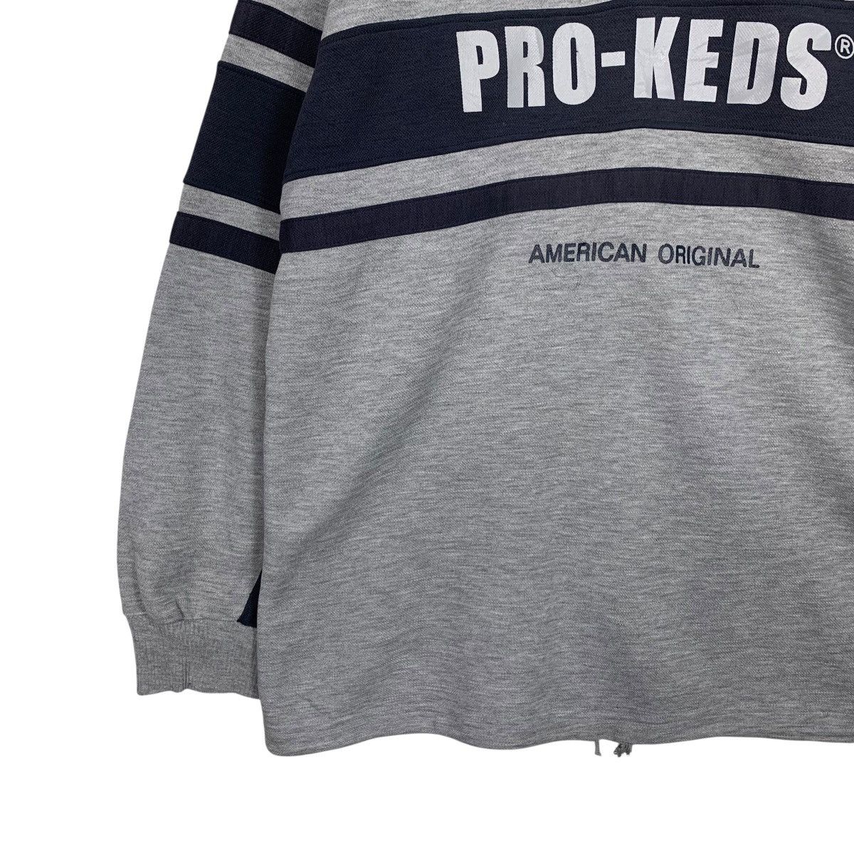 Pro-Keds 90’s PRO-KEDS Big Logo Half Zip Sweater Jumper #3579-C164 Size US L / EU 52-54 / 3 - 6 Thumbnail