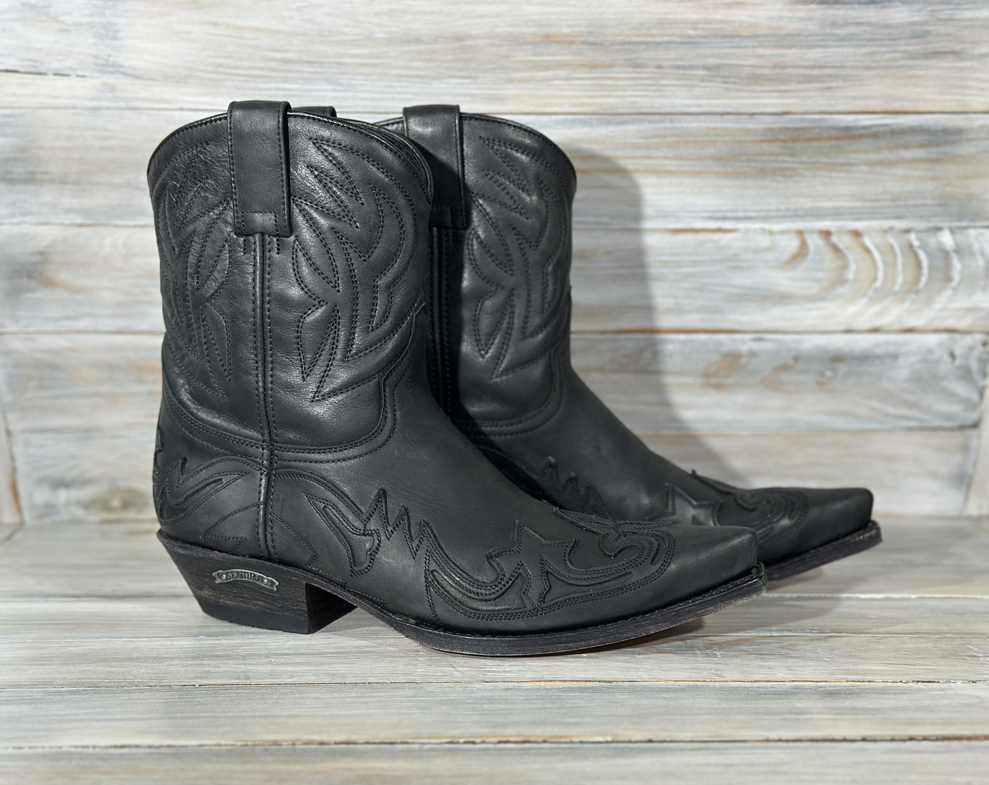 SENDRA 8983 Cowboy Western Midcalf Boots Antique MadeInSpain