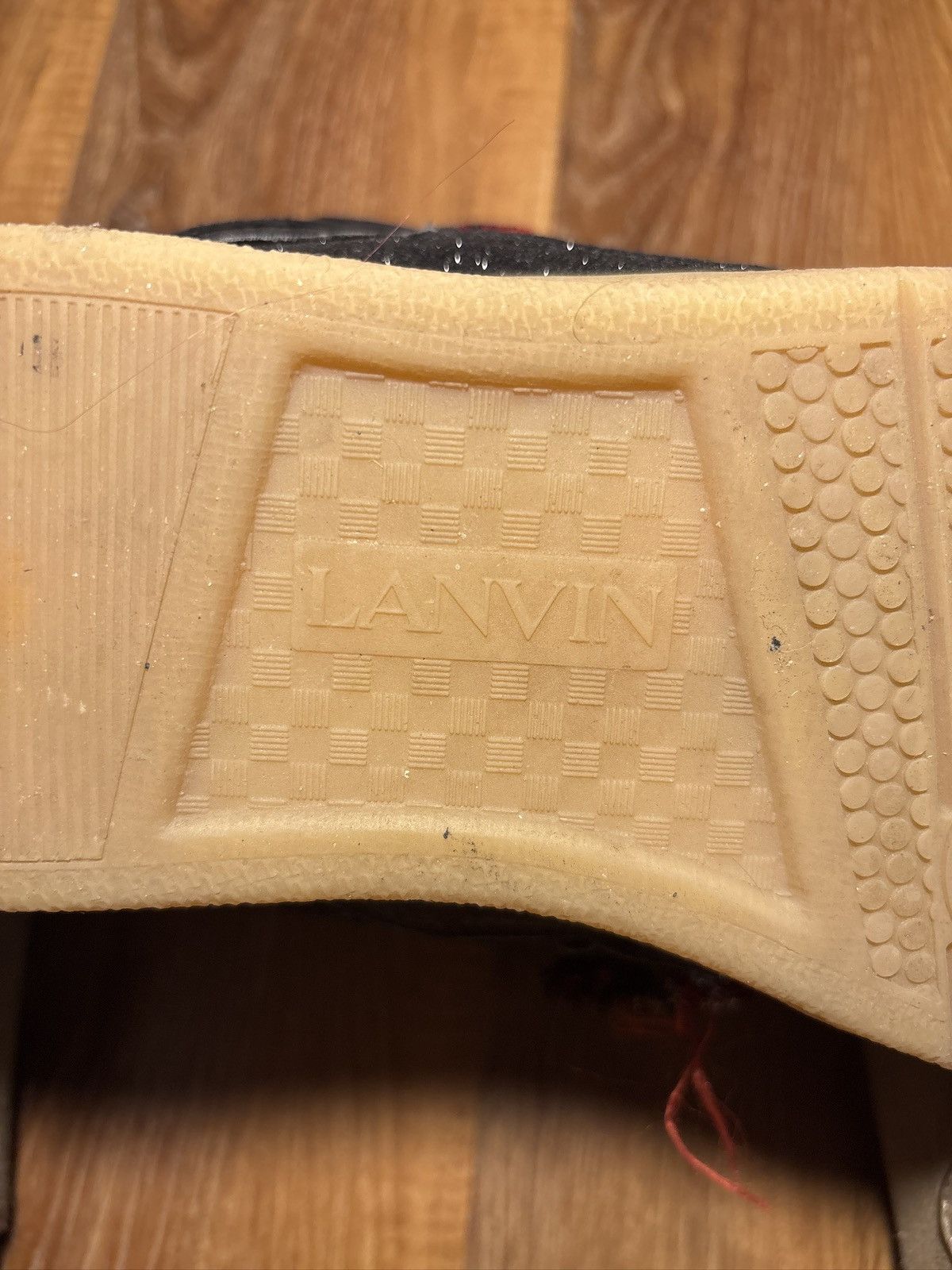 Lanvin Lanvin Curb Black Gum Size US 8 / EU 41 - 7 Thumbnail