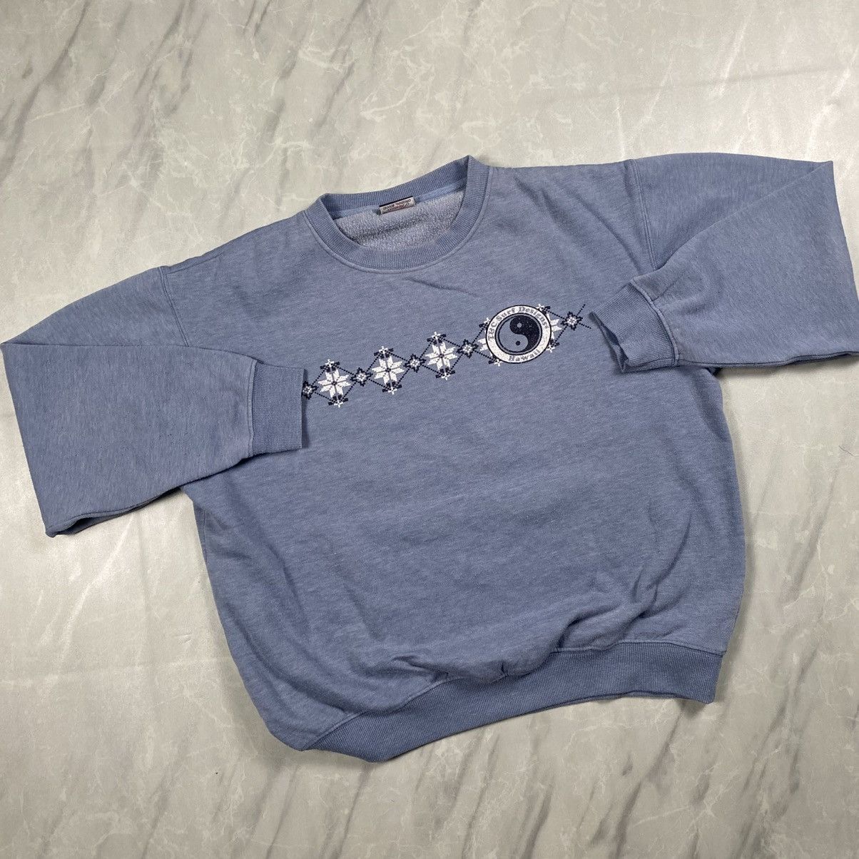 Japanese Brand Vintage y2k T&C Hawaii Surf Tattoo Wording Crewneck Size US XL / EU 56 / 4 - 3 Thumbnail