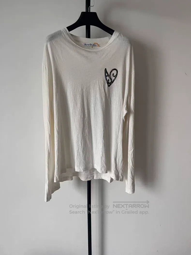 Acne Studios Acne Studios Spray Painted Heart Pattern Lightweight Cotto Size US L / EU 52-54 / 3 - 2 Thumbnail