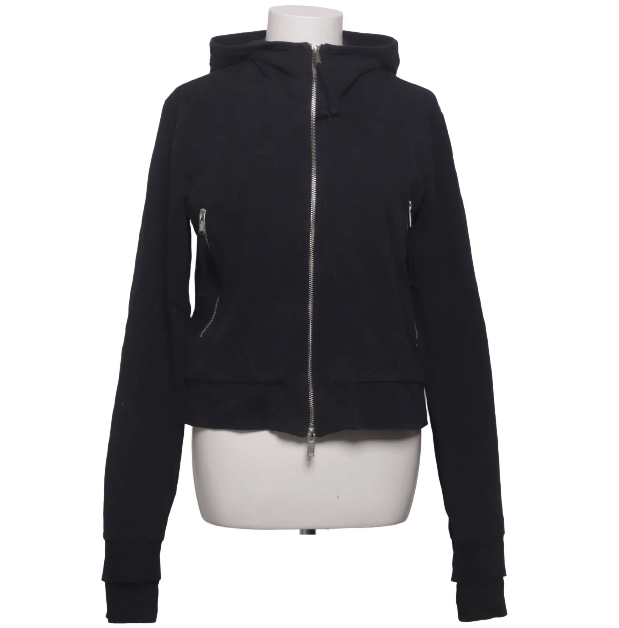 Thom Krom Slim Zip Hoodie Black L, Thom Krom. Size XL / US 12-14 / IT 48-50 - 1 Thumbnail