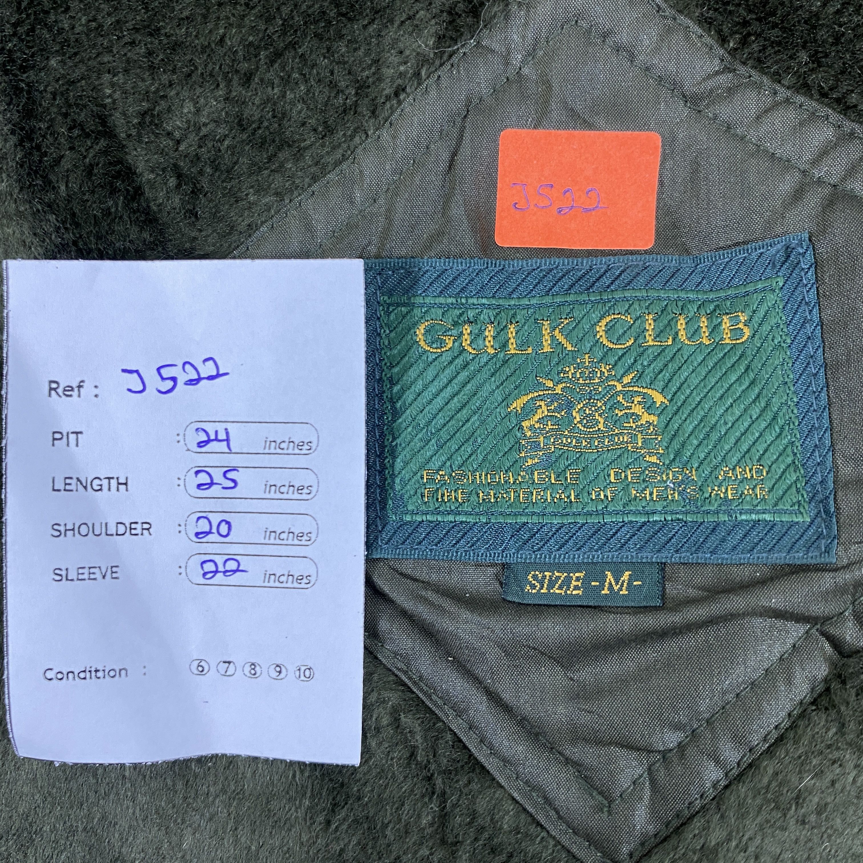 Japanese Brand Vintage Gulk Club Bomber Jacket- J522 Size US M / EU 48-50 / 2 - 7 Thumbnail