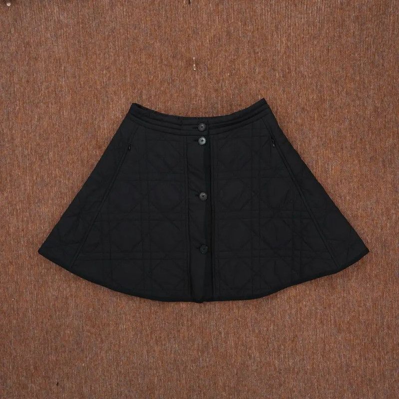 Dior Dior Pleated Black Skirt for Women 0089 Size 23" - 1 Thumbnail