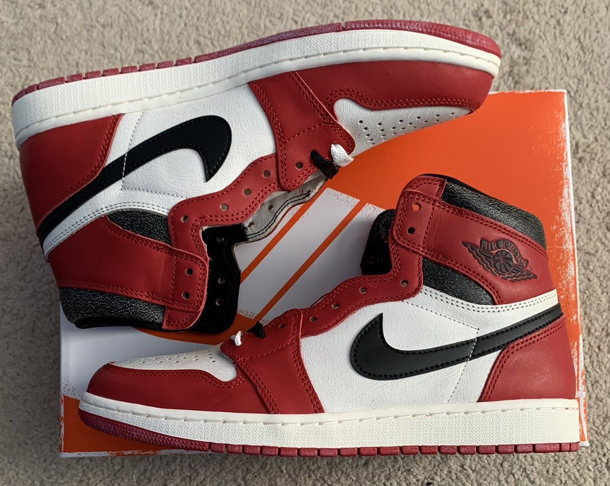 Nike Jordan 1 Retro High OG Chicago Lost and Found | Grailed