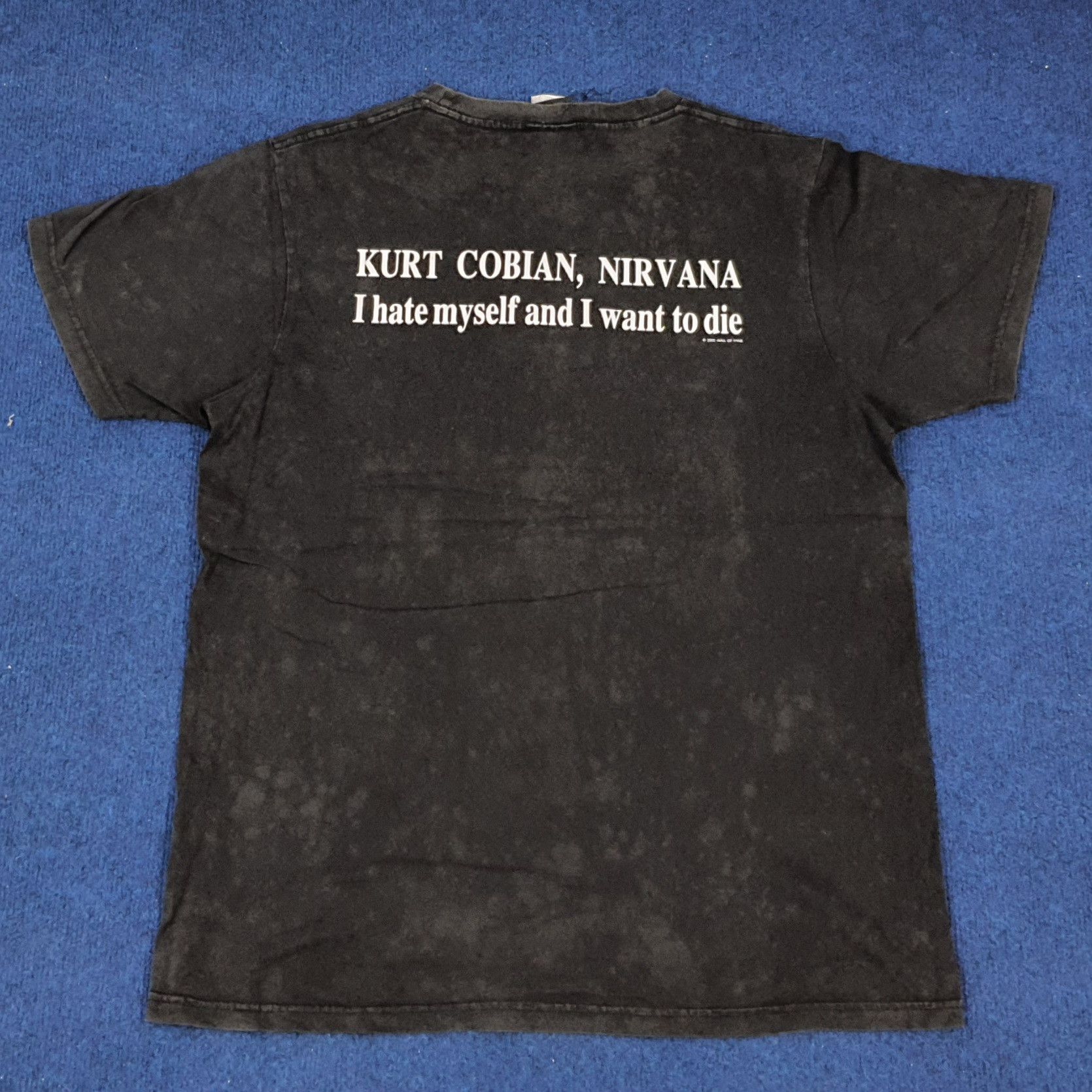 Band Tees × Vintage Vintage Kurt Cobain Photo Tee Band Tshirt Size US L / EU 52-54 / 3 - 4 Thumbnail