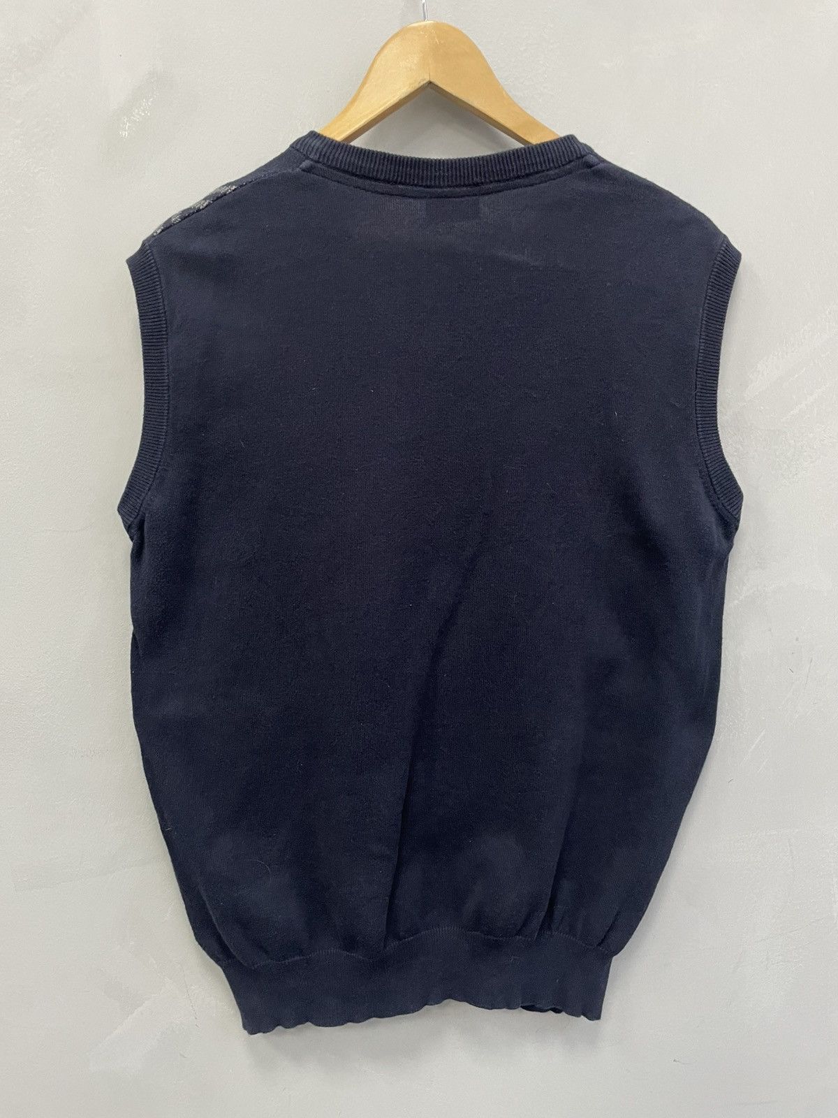 Emporio Armani × Japanese Brand × Vintage VINTAGE ARCHIVE Y2K GOLF STYLE KNITTED VEST EMPORIO ARMANI Size US M / EU 48-50 / 2 - 7 Thumbnail