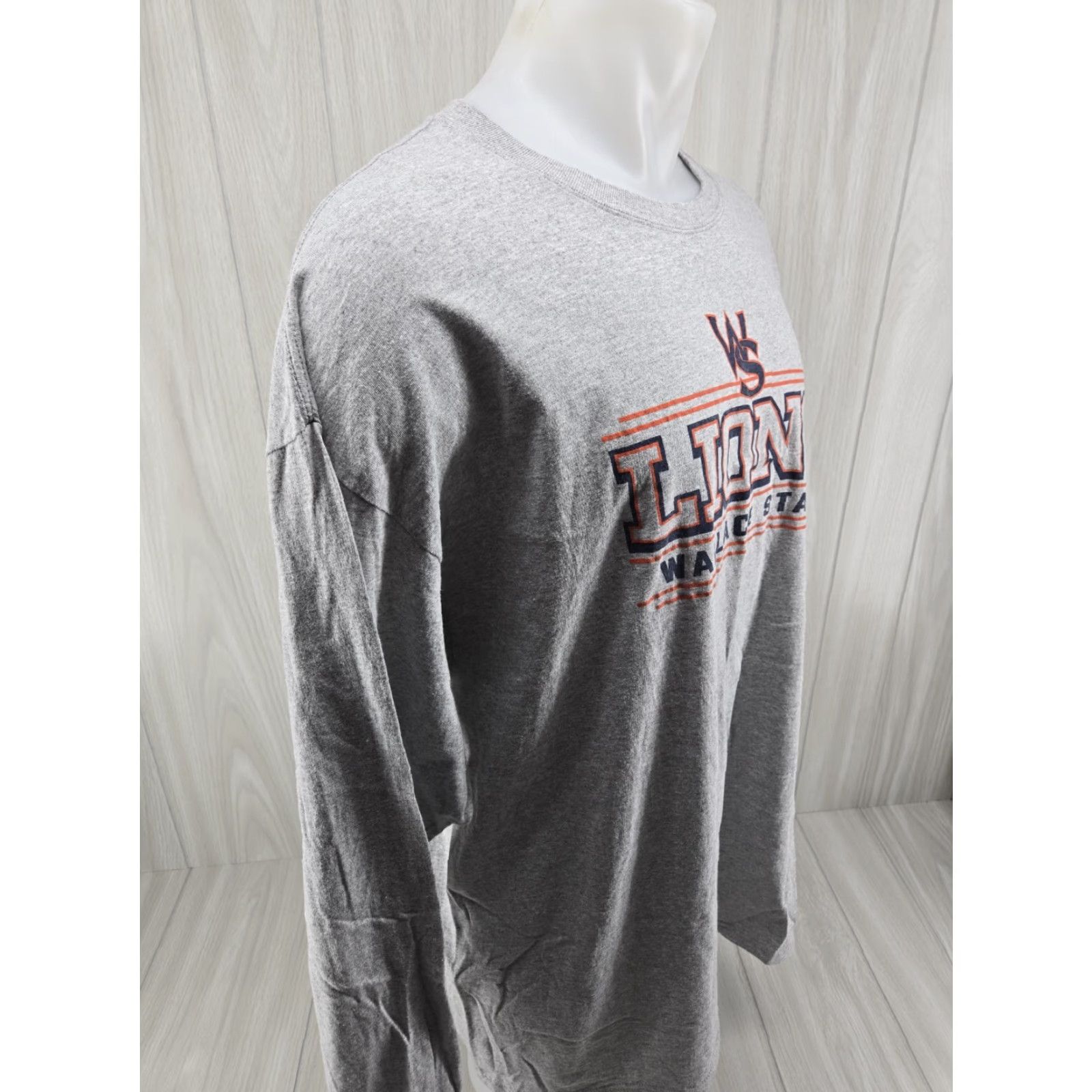 Champion Champion Wallace State Community College Shirt Mens 2XL Gray Long Sleeve Size US XXL / EU 58 / 5 - 7 Thumbnail