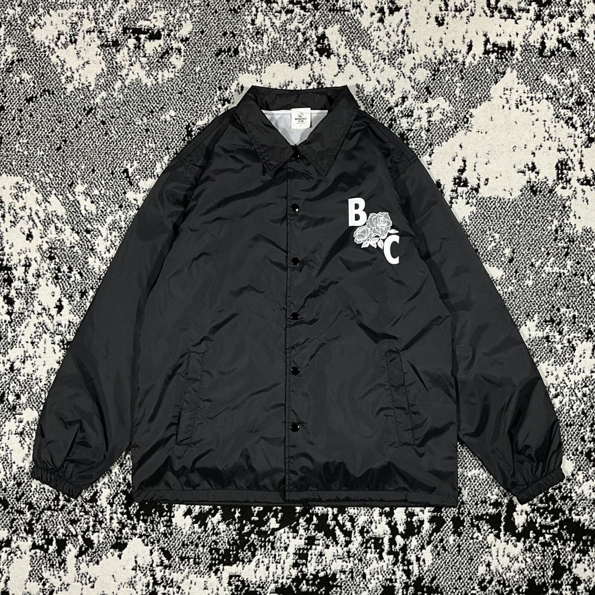 Japanese Brand BREAKFAST CLUB TOKYO NYLON COACH JKT(only released in japan) Size US XL / EU 56 / 4 - 3 Thumbnail