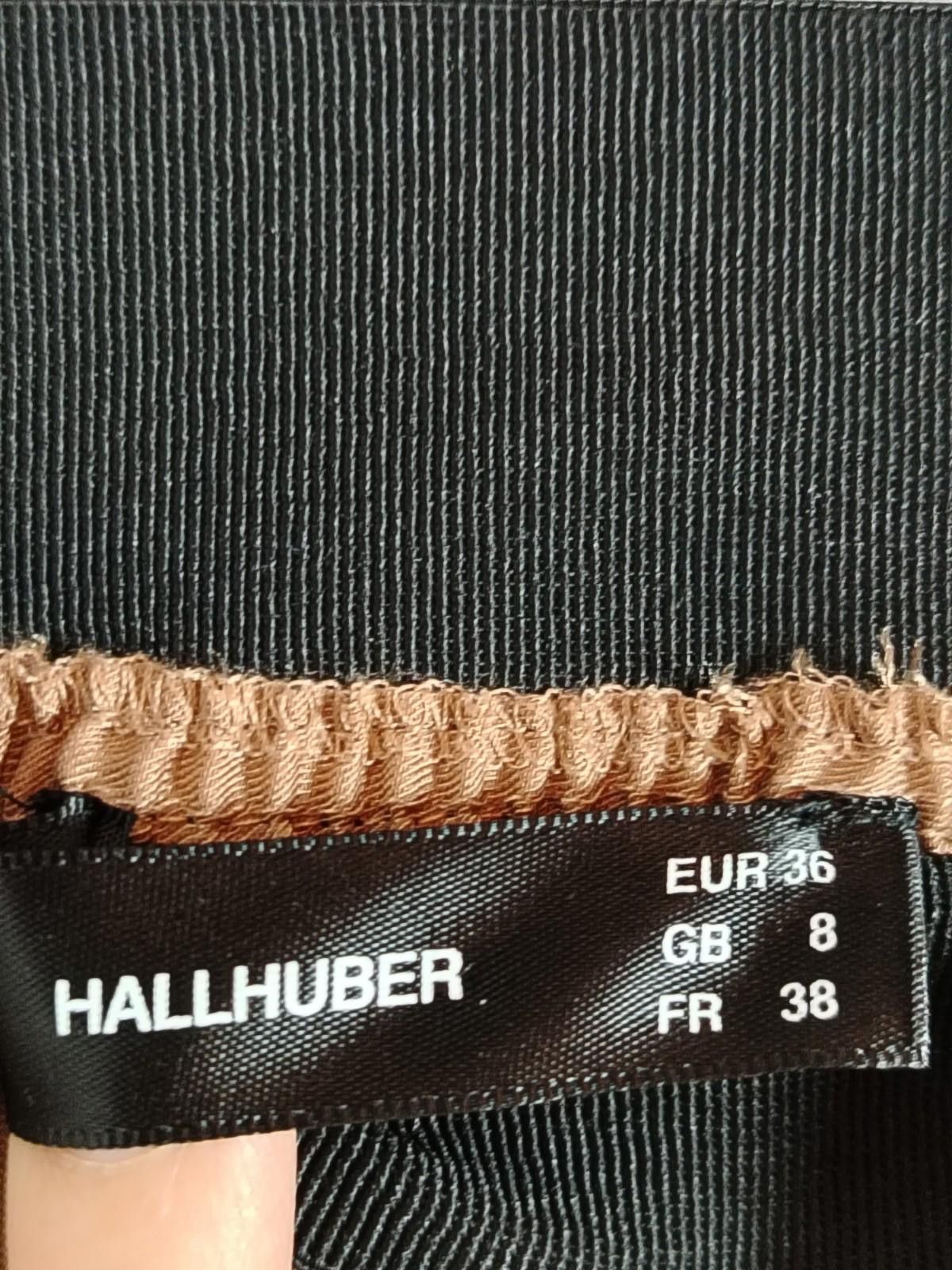 Other HALLHUBER Bronze Gold Pleated Maxi Skirt UK 8 Size 27" / US 4 / IT 40 - 3 Thumbnail