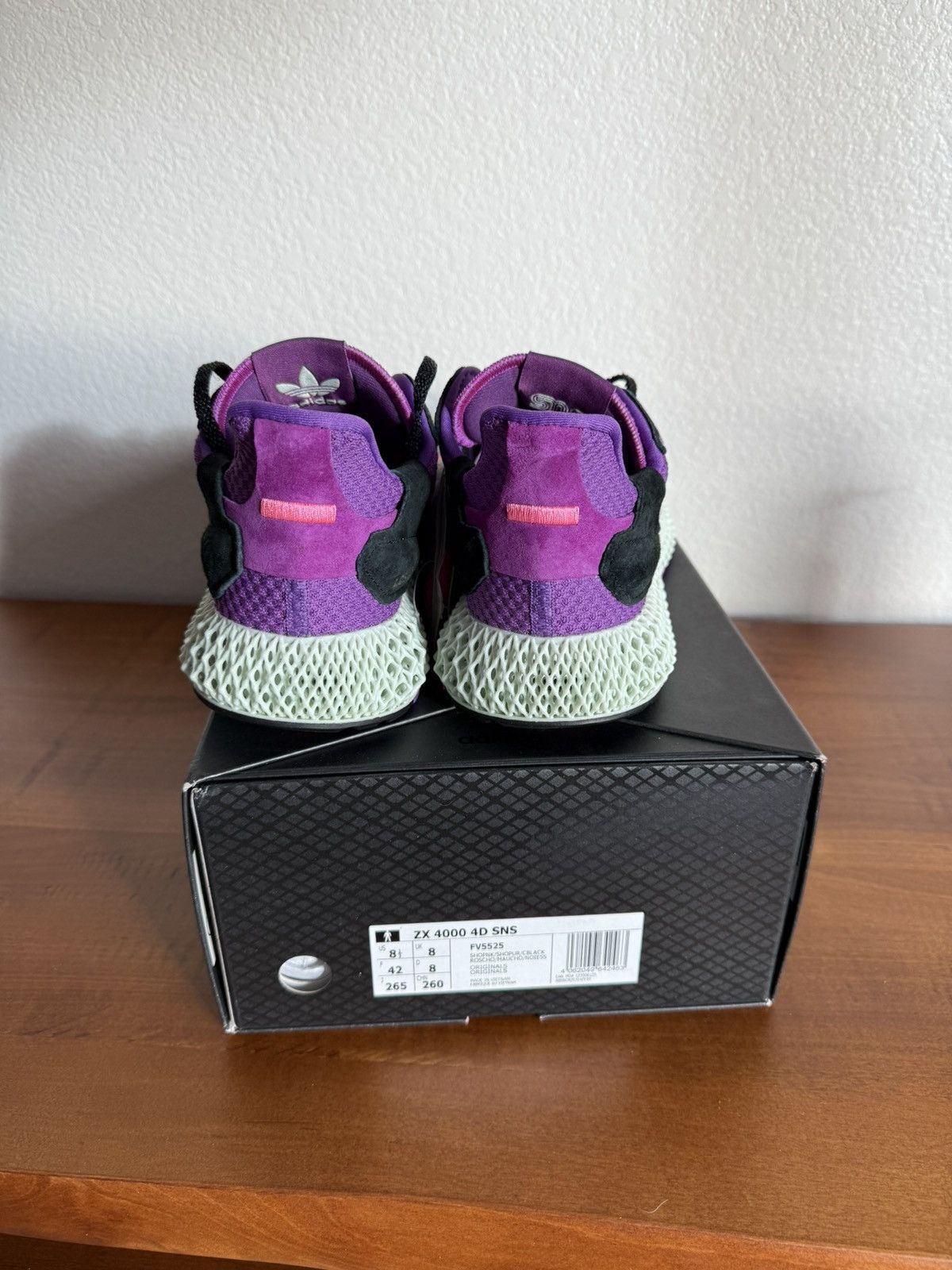 Adidas × Sneakersnstuff Adidas ZX 4000 4D SNS size 8.5 Size US 8.5 / EU 41-42 - 4 Thumbnail