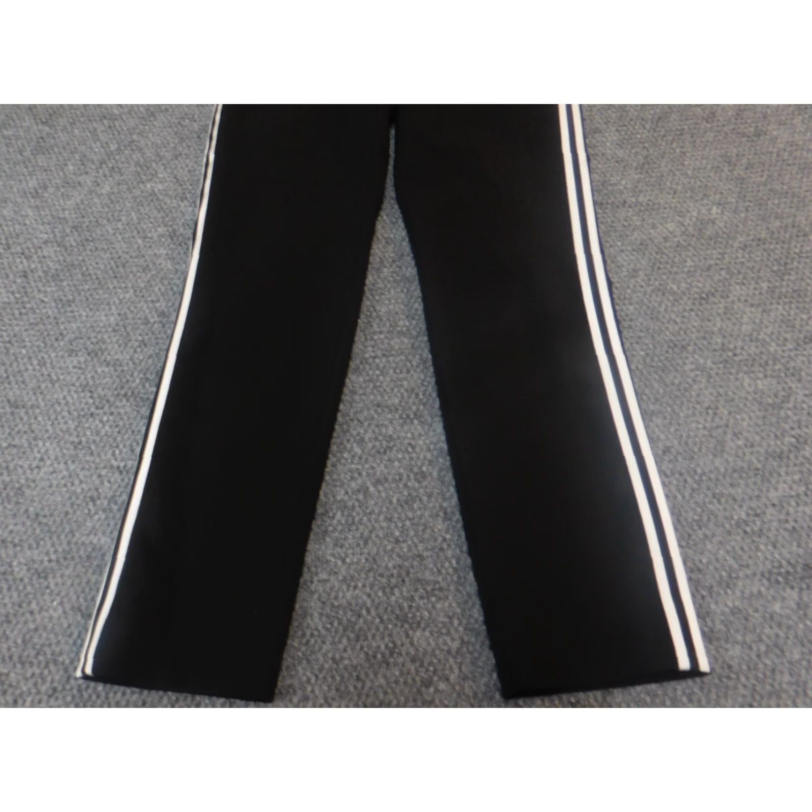 Banana Republic Banana Republic Womens Dress Pants 2L Black Stripe Avery Pants 29 Inseam Regular Rise Mid Pockets Zipper Shirt? Size 26" / US 2 / IT 38 - 7 Thumbnail