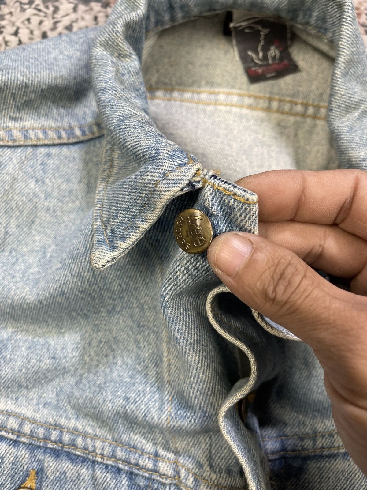 Lee Vtg 90s Lee x Disney Beauty And The Beast Denim Jacket Size US M / EU 48-50 / 2 - 13 Thumbnail