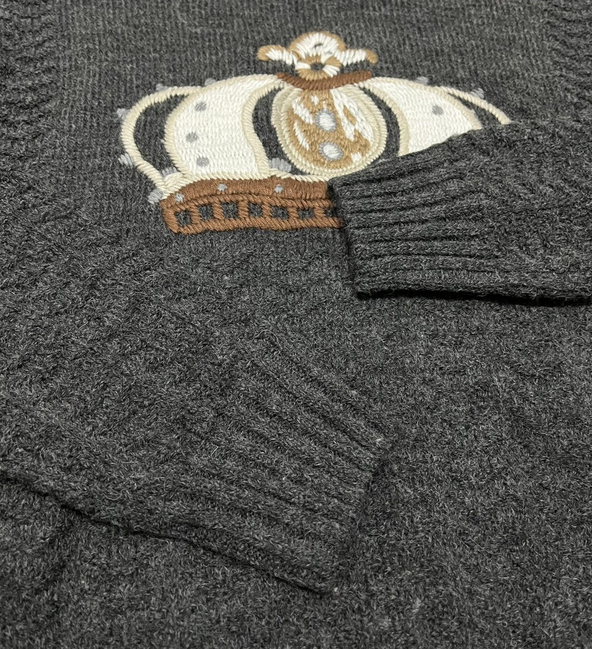 Dolce & Gabbana × Vintage Vintage DOLCE & GABBANA 100% Wool Sweatshirt/Knitwear Rare Size US S / EU 44-46 / 1 - 7 Thumbnail