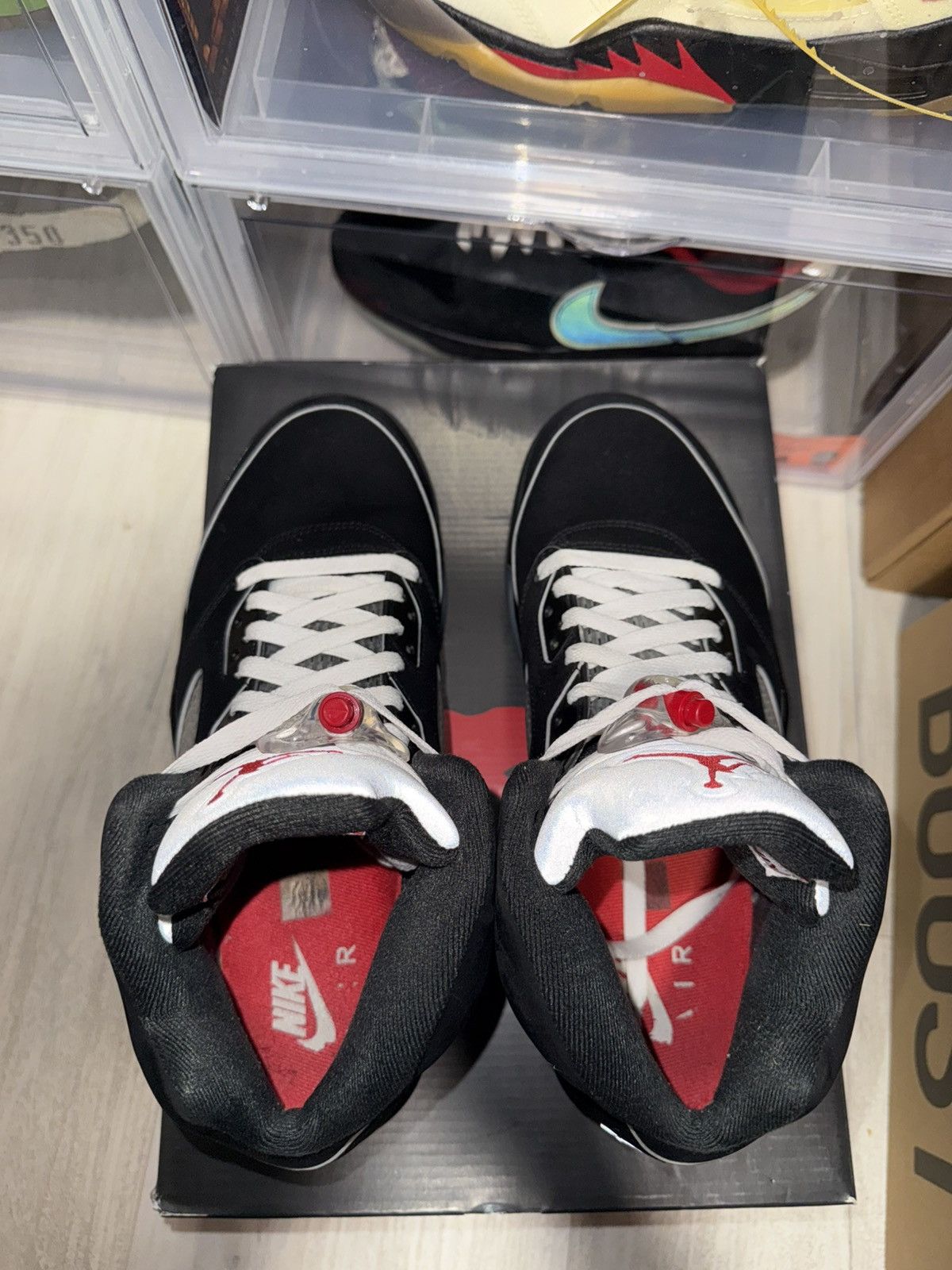Jordan Brand Air Jordan 5 Retro OG Black Metallic Reimagined Size US 10.5 / EU 43-44 - 6 Thumbnail