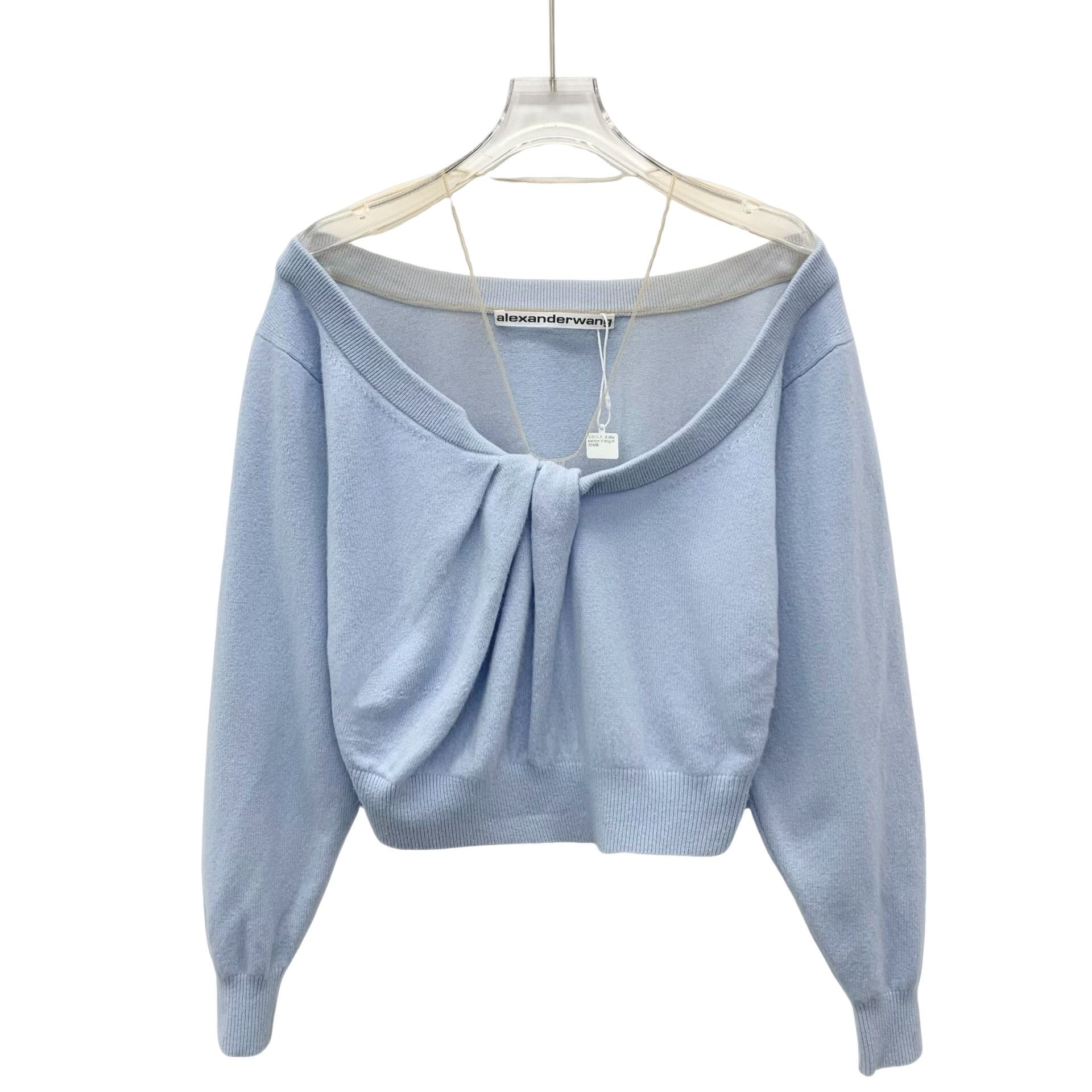 Alexander Wang Alexander Wang Mesh Trim Wool Cashmere Sweater XS Size XS / US 0-2 / IT 36-38 - 1 Thumbnail