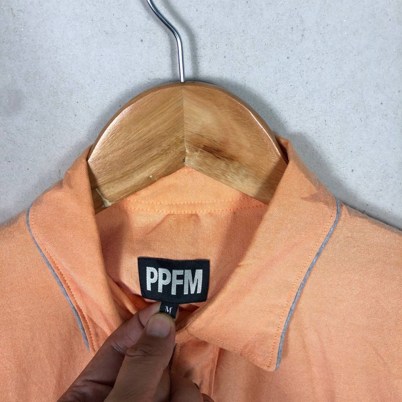 PPFM PPFM Japan Avant Garde Pocket Shirt Orange Size US M / EU 48-50 / 2 - 5 Thumbnail