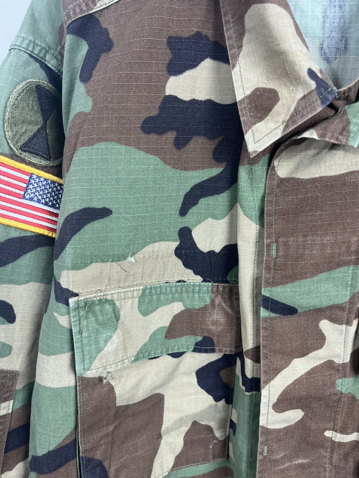 Other US Army Woodland Camo Field Jacket Medium Short Size US M / EU 48-50 / 2 - 7 Thumbnail