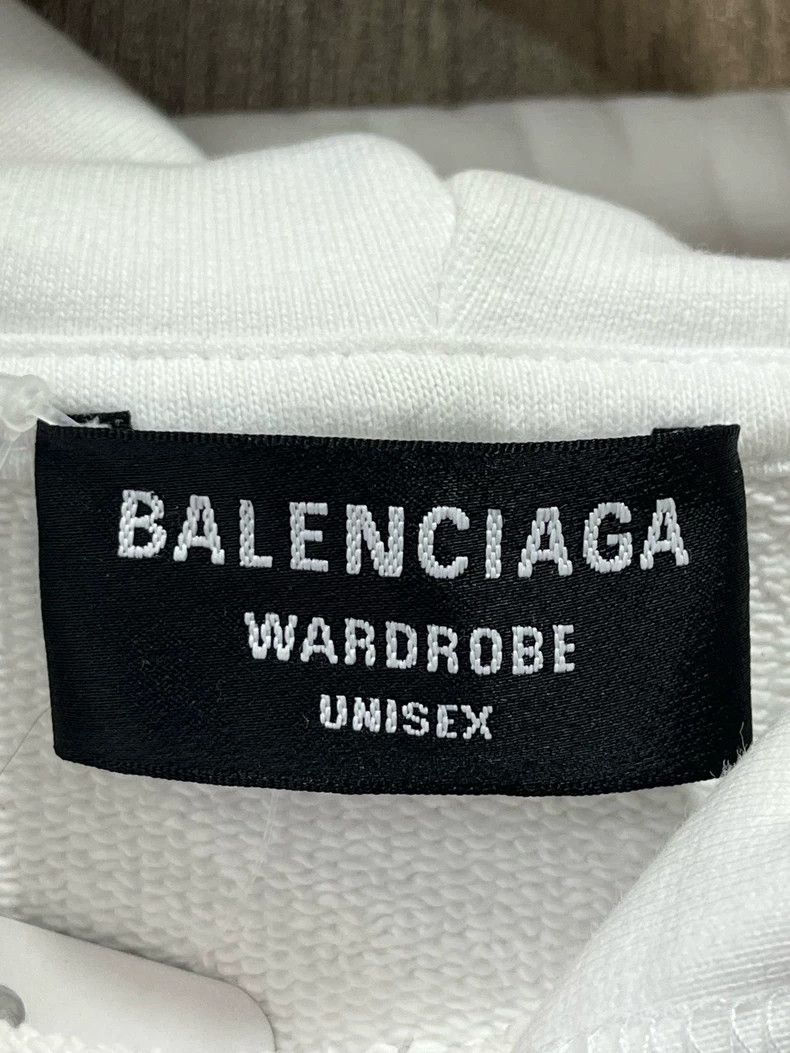 Balenciaga Balenciaga Email Logo White and Green Hoodie Size US S / EU 44-46 / 1 - 8 Thumbnail