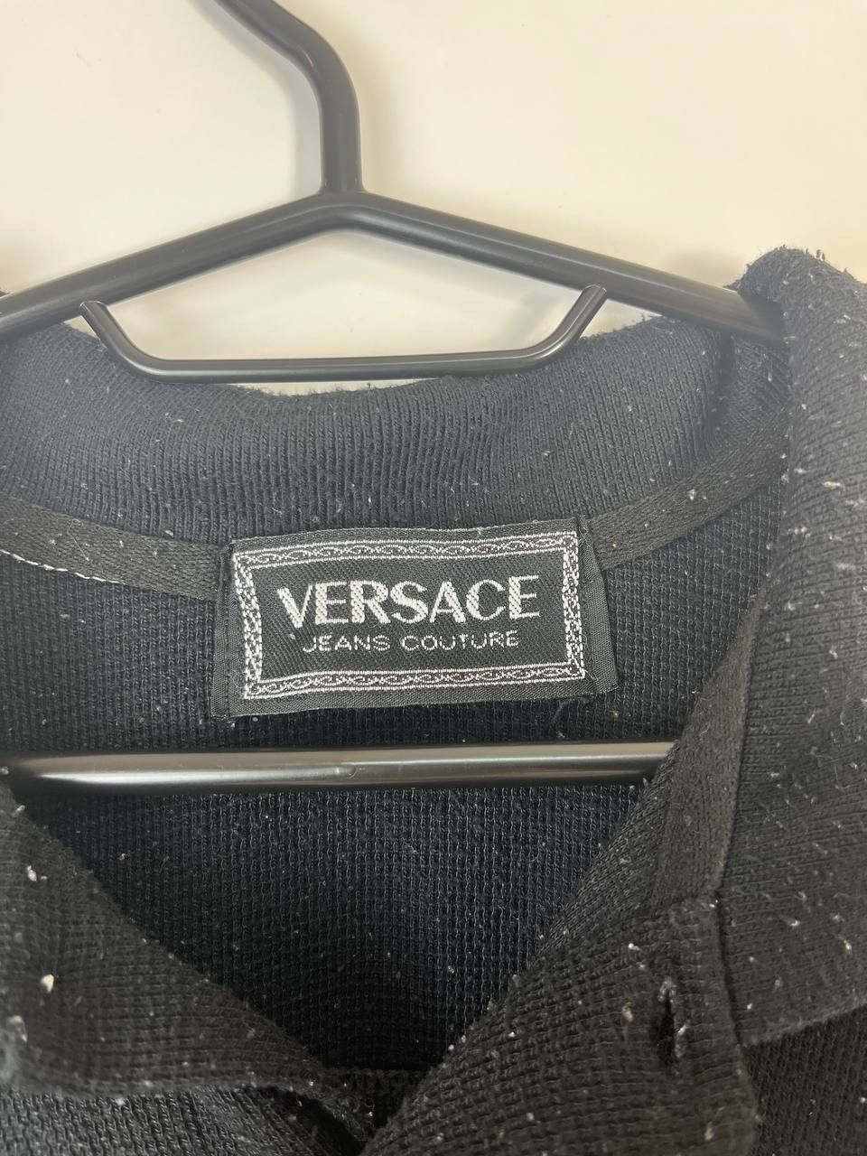 Versace VERSACE JEANS COUTURE Polo Shirt Black Medusa Logo Size XL Size US XL / EU 56 / 4 - 2 Thumbnail