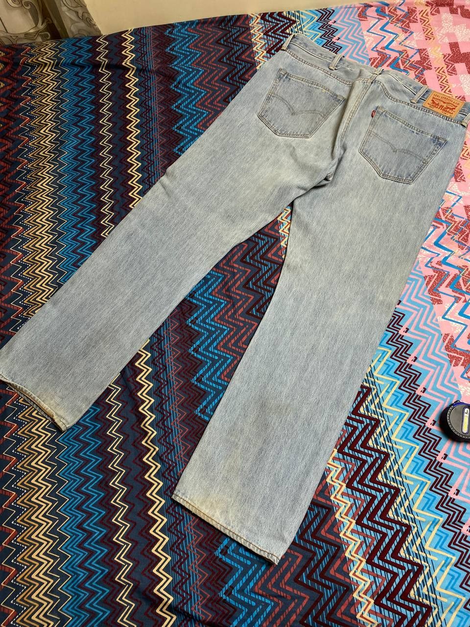 Levi's Distressed Jeans Levi's 501 vintage Y2K w38 streetwear Size US 38 / EU 54 - 17 Thumbnail