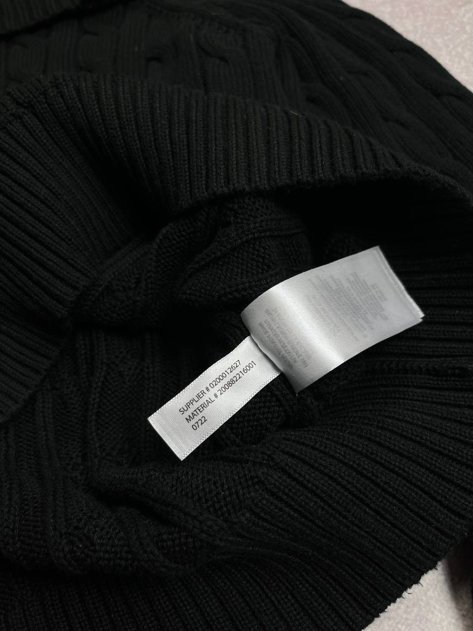 Designer × Ralph Lauren × Vintage VINTAGE RALPH LAUREN BLACK LABEL TURTLE NECK SWEATER M Size M / US 6-8 / IT 42-44 - 6 Thumbnail