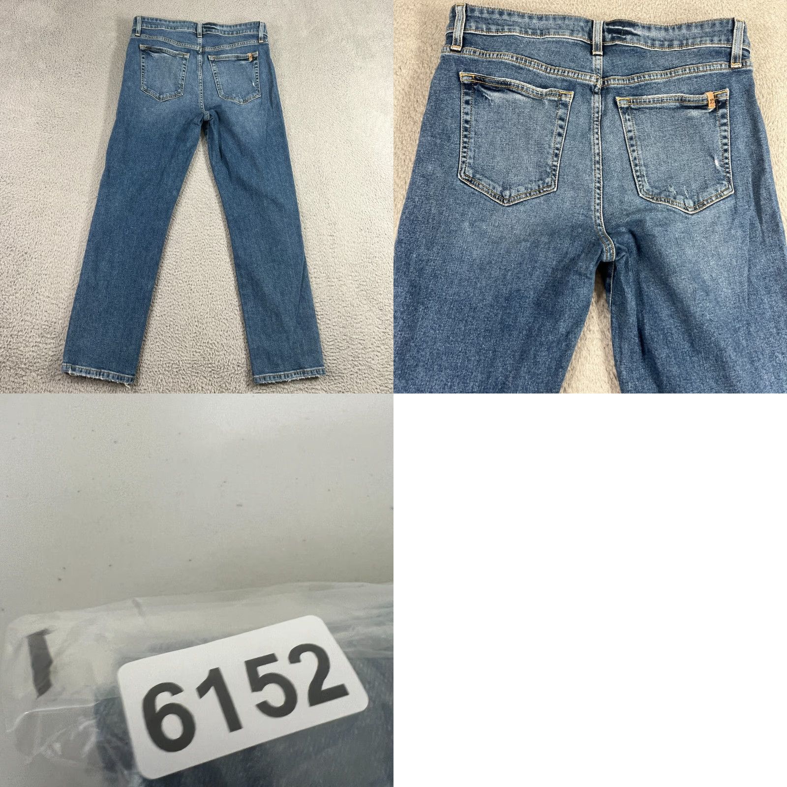 Vintage VINTAGE Joe’s Jeans Women’s Skinny Denim Pants Medium Wash Blue 31 Inches High Rise Stretch Retro Style Size 24" / US 00 / IT 34 - 8 Thumbnail