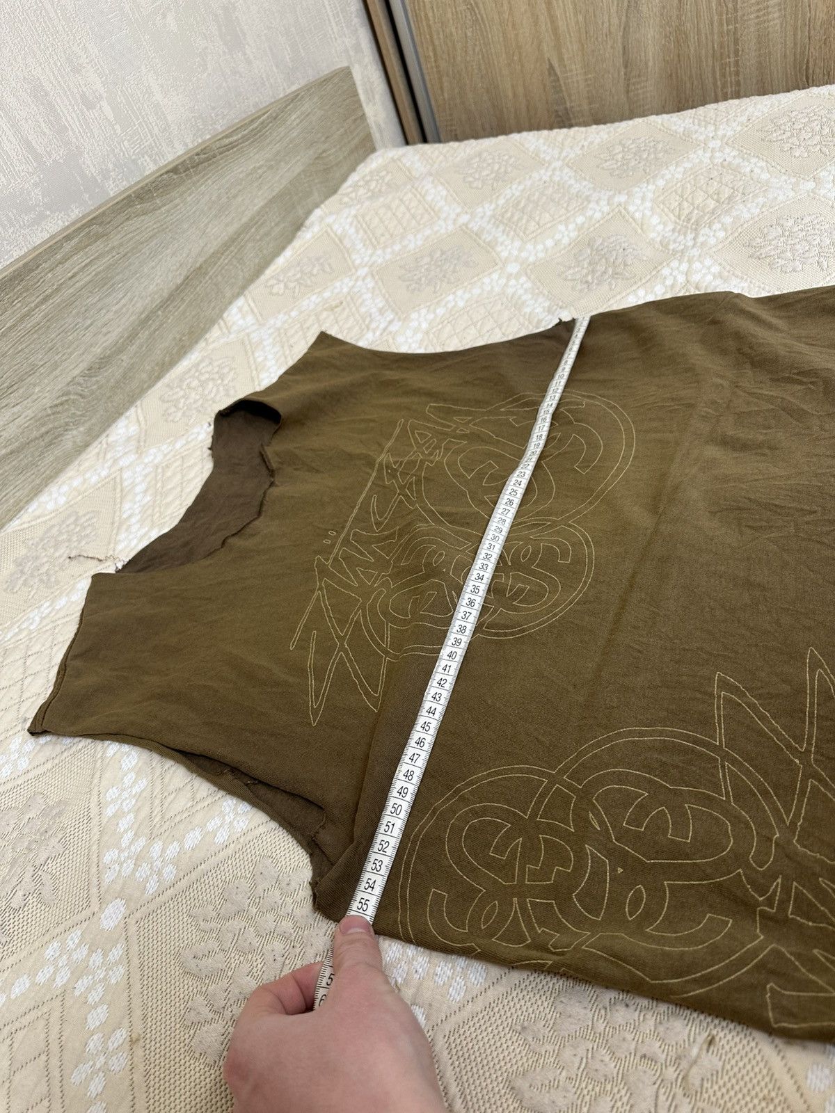 Stussy 🔥 VINTAGE 90s STUSSY FADED Brown Tank Top T Shirt Size US M / EU 48-50 / 2 - 5 Thumbnail