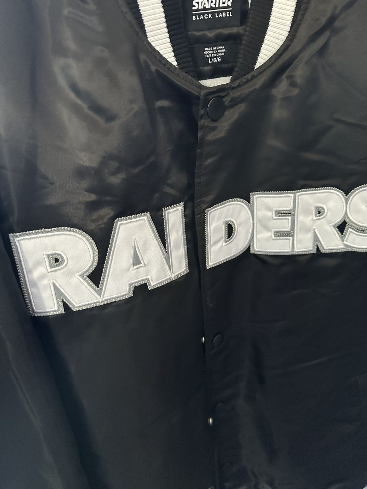 Starter Las Vegas Raiders Starter Jacket Size US L / EU 52-54 / 3 - 2 Thumbnail