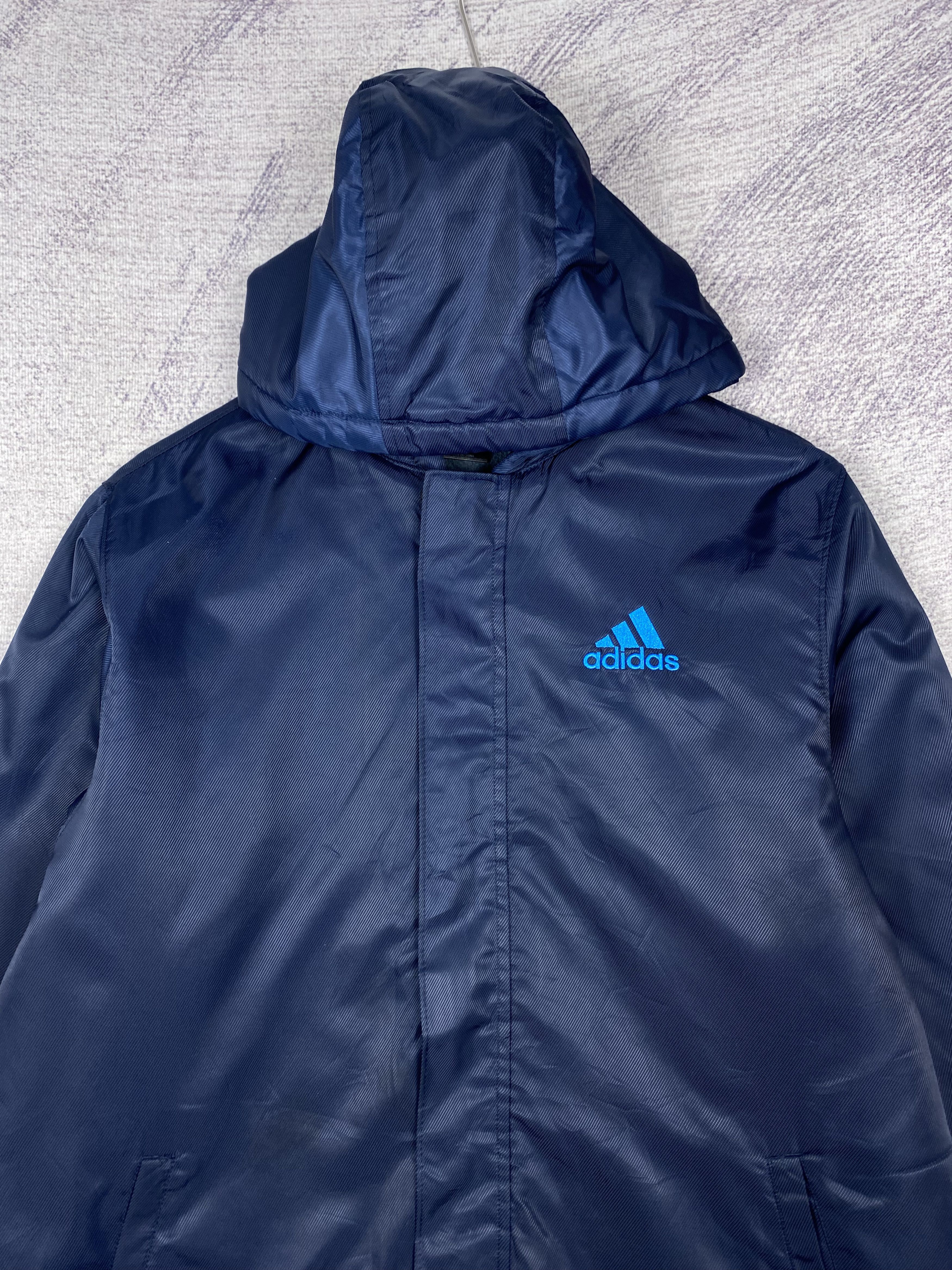 Adidas Vintage Adidas Sportswear Hoodie Long Jacket Size US S / EU 44-46 / 1 - 2 Thumbnail