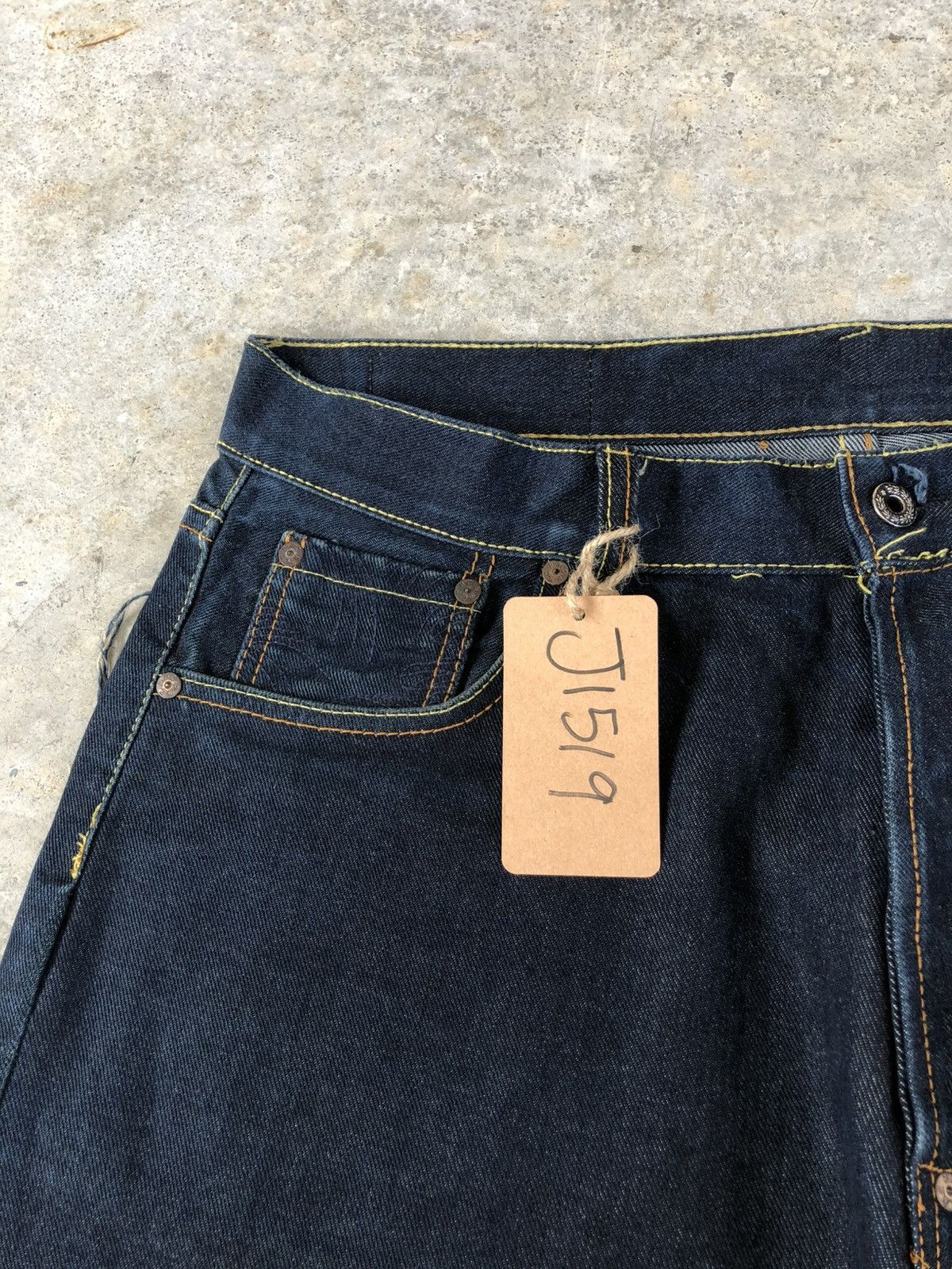 RMC Jeans Red Monkey Company Embroidered Jeans Selvedge Denim Size US 36 / EU 52 - 13 Thumbnail