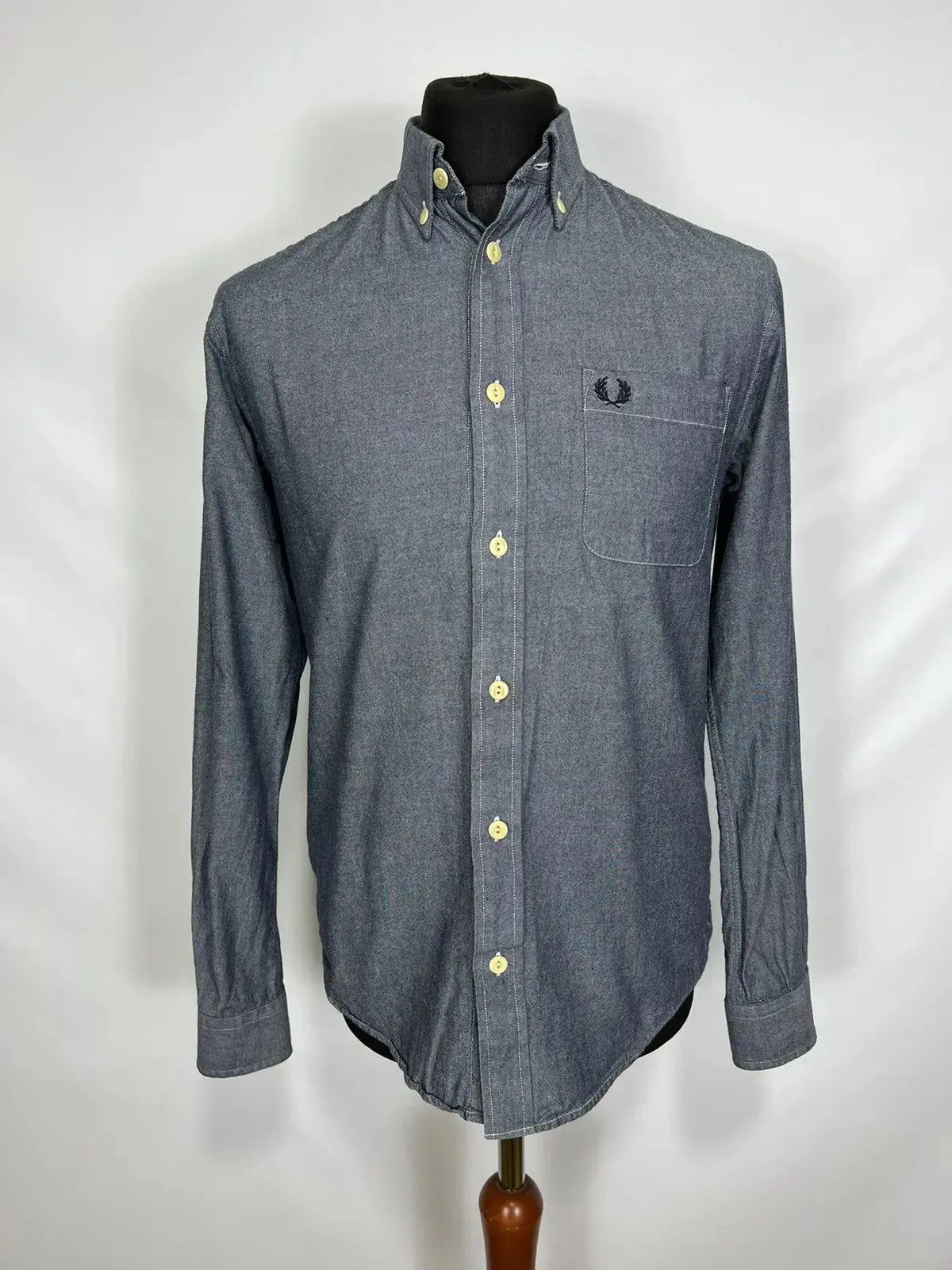 Designer × Fred Perry Fred Perry men’s long sleeve shirt Size US S / EU 44-46 / 1 - 1 Thumbnail
