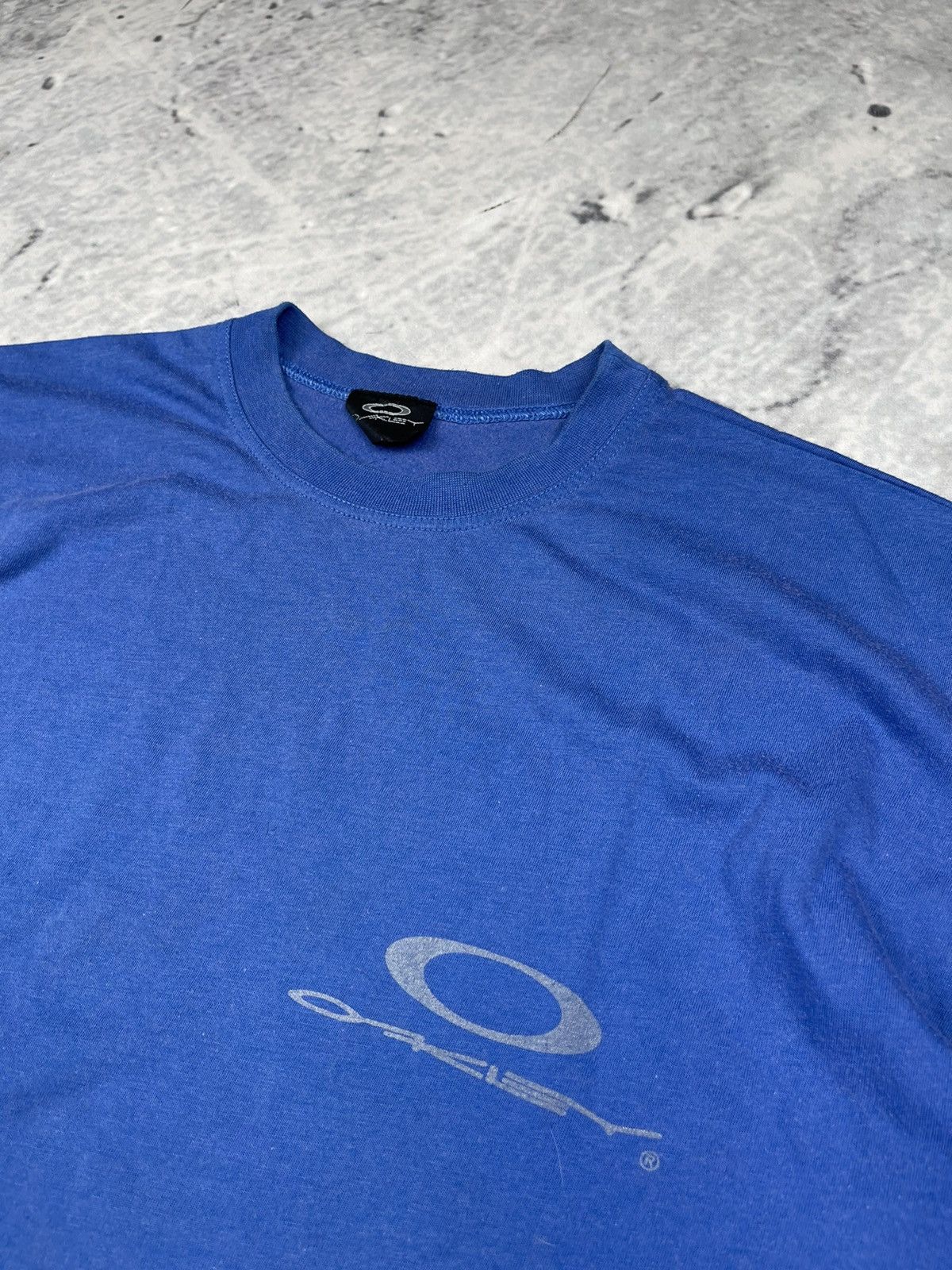 Jordan Brand 💎💎RARE Vintage 90s Oakley blue big logo Jordan Size US M / EU 48-50 / 2 - 3 Thumbnail
