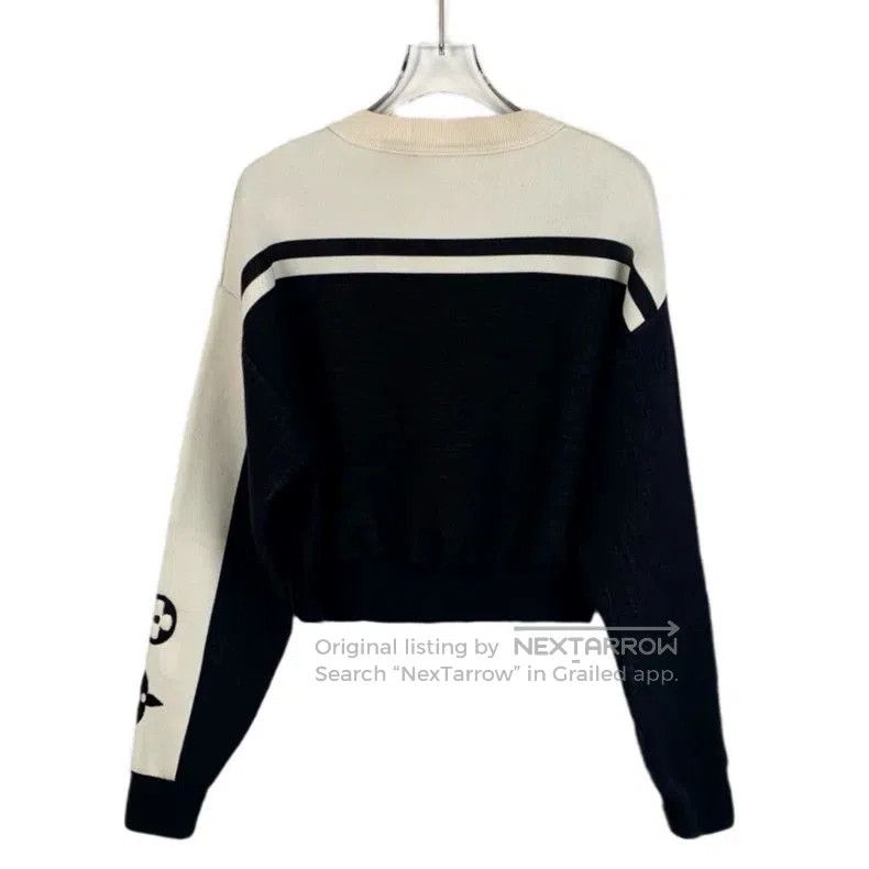 Louis Vuitton Louis Vuitton Colorblock Logo Knit Sweater. Size US XS / EU 42 / 0 - 2 Thumbnail