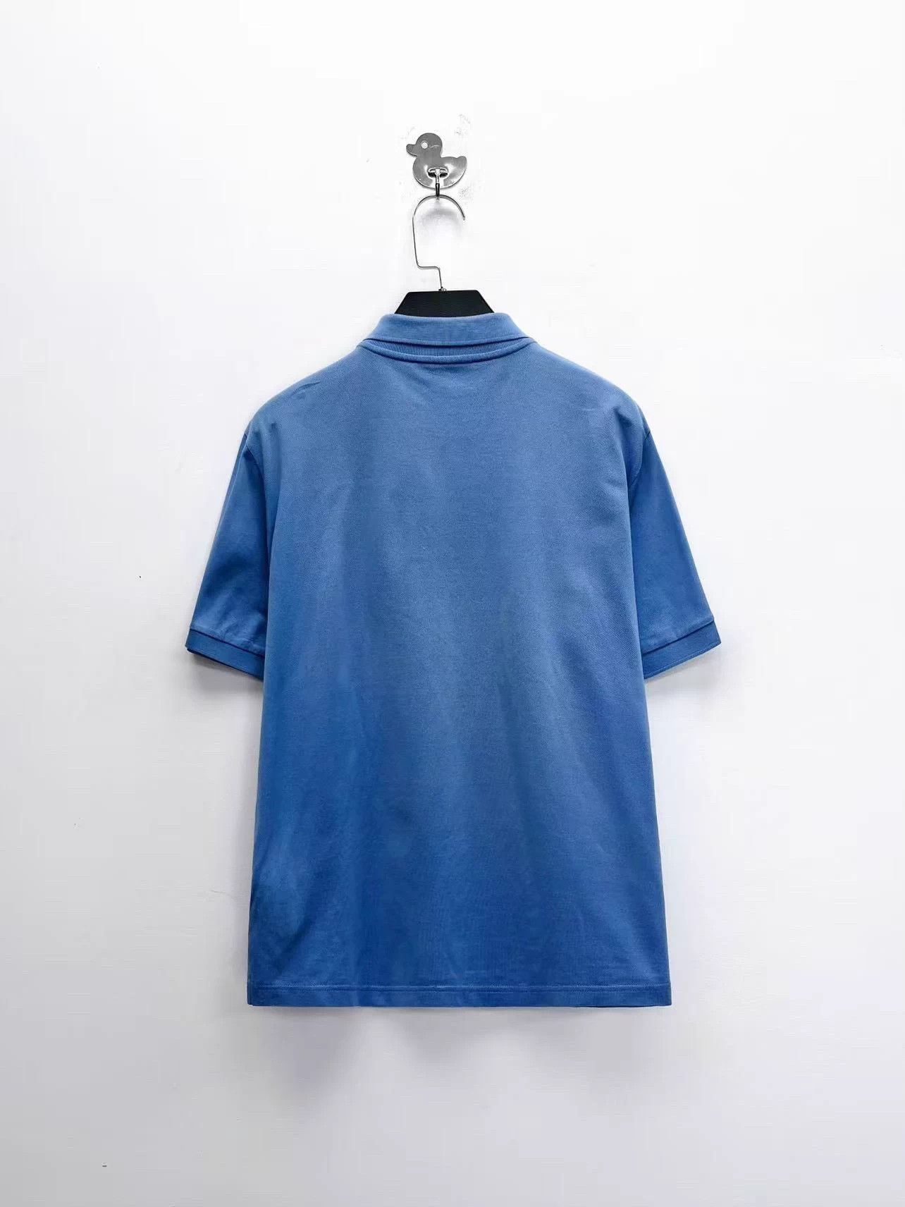 Prada Prada Sky Blue Tri Logo Polo S Unisex Size US S / EU 44-46 / 1 - 2 Thumbnail