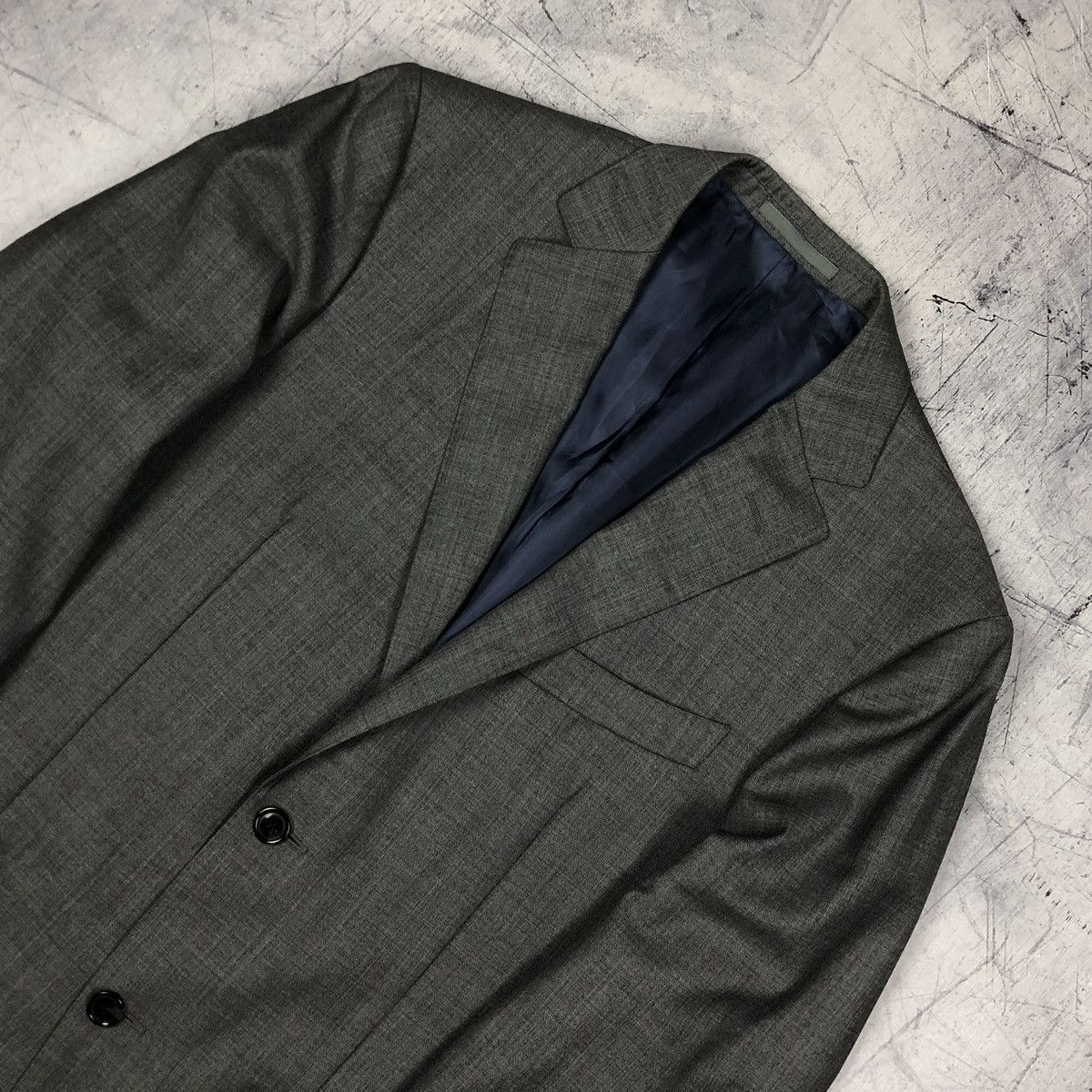 Designer Vintage Suitsupply Super 110’S Pure Wool Classic Blazer Size 44R - 4 Thumbnail