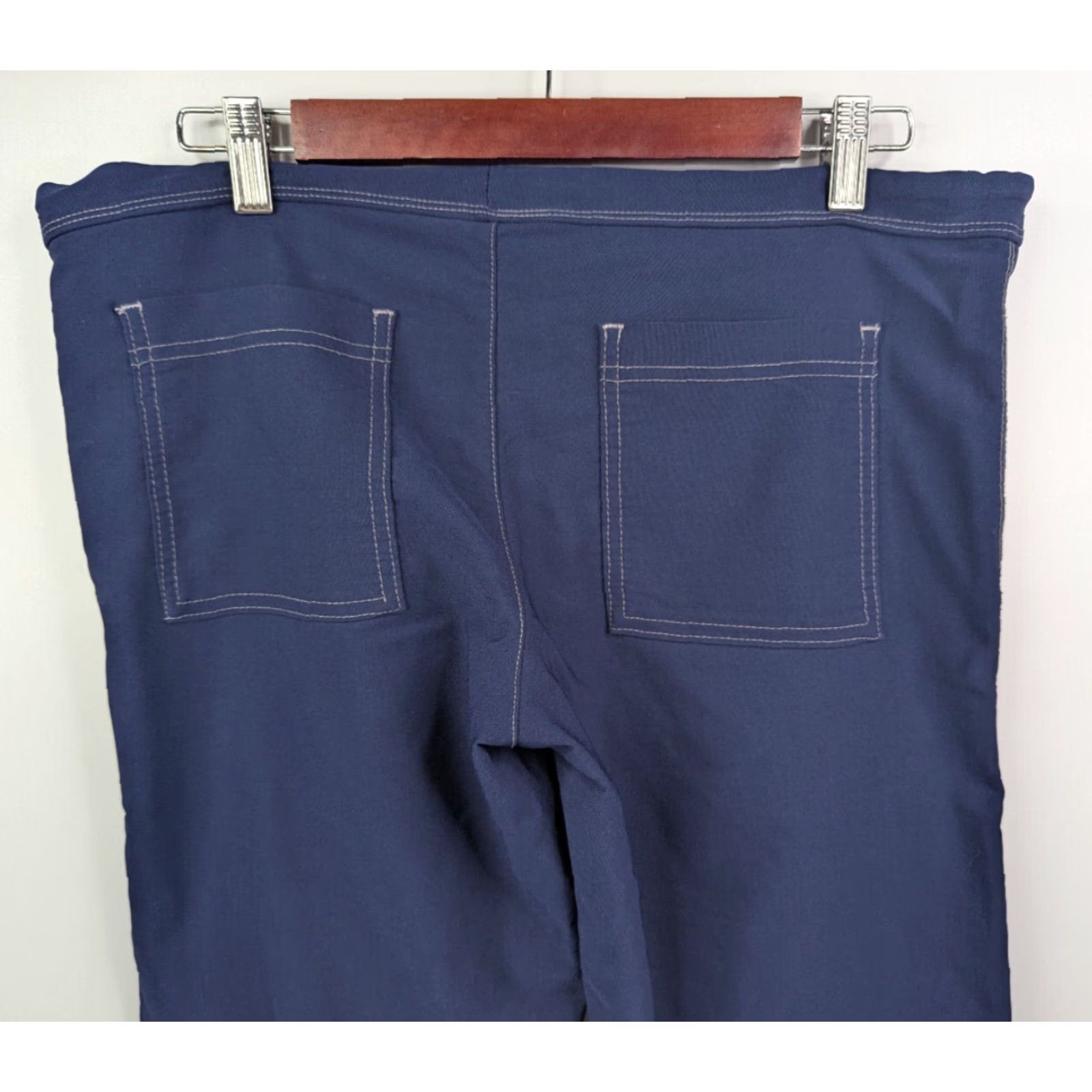 Vintage FitGear Krav Maga Cargo Pants Navy Blue XS 36 Inseam 29 in Stretch Men Pants Size US 36 / EU 52 - 5 Thumbnail