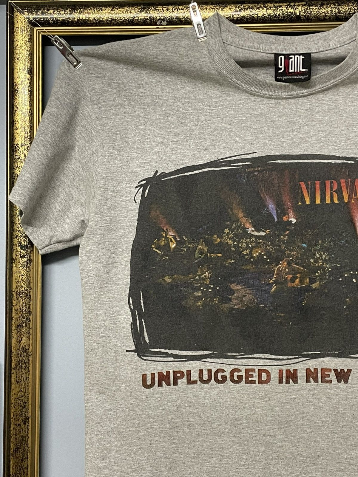 Vintage Vintage 1995 Nirvana Mtv Unplugged In New York Grail Og Tee Size US M / EU 48-50 / 2 - 3 Thumbnail