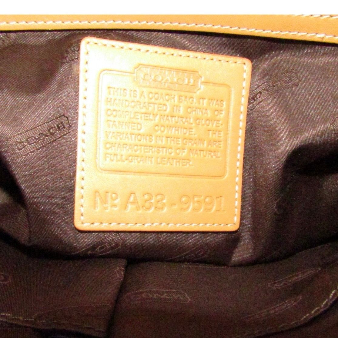 Coach Coach Tan Leather Hobo Shoulder Bag Size ONE SIZE - 9 Thumbnail