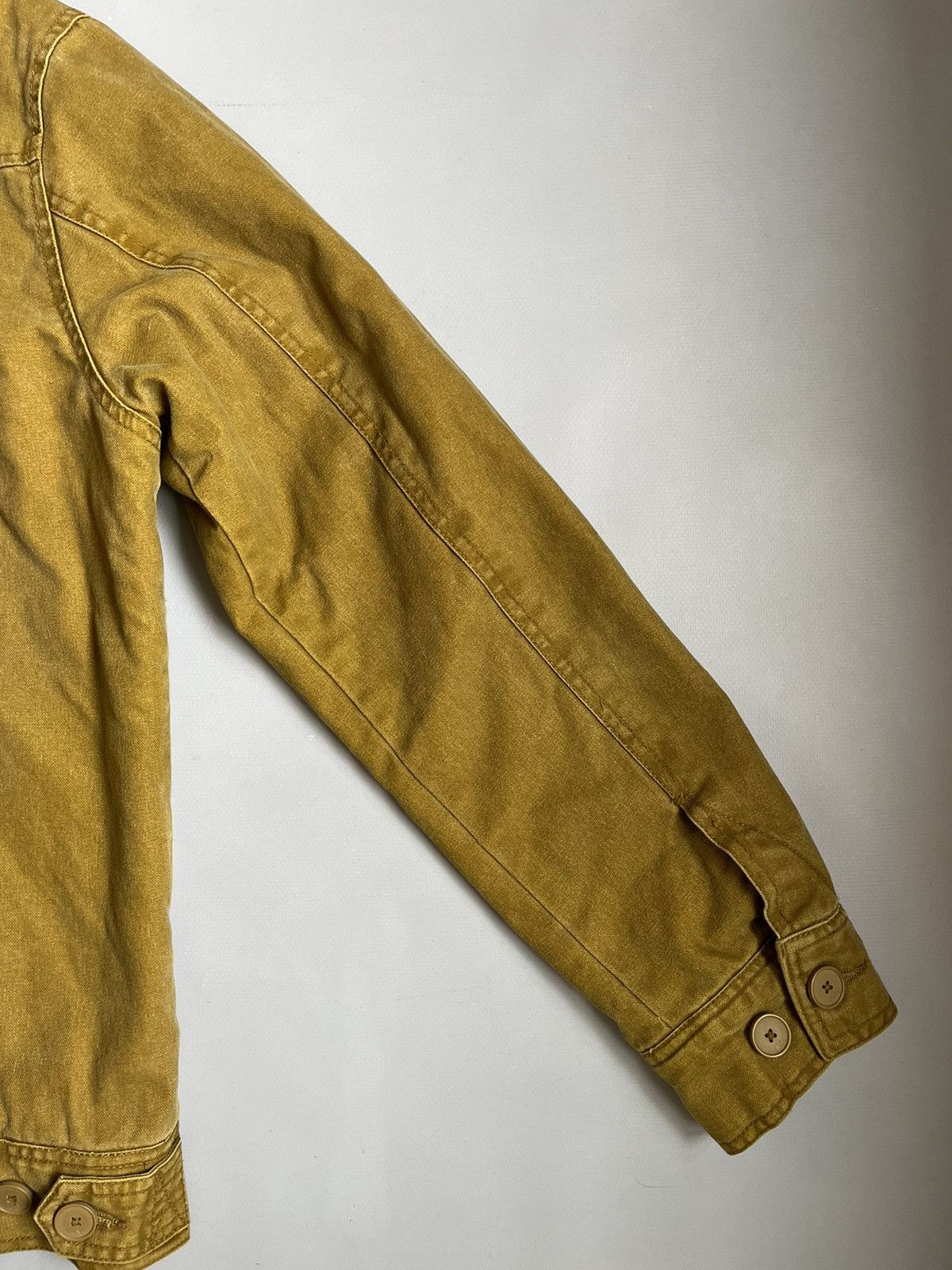 Quiksilver Quiksilver Men Mustard Sherpa Zip Jacket Size US M / EU 48-50 / 2 - 19 Thumbnail