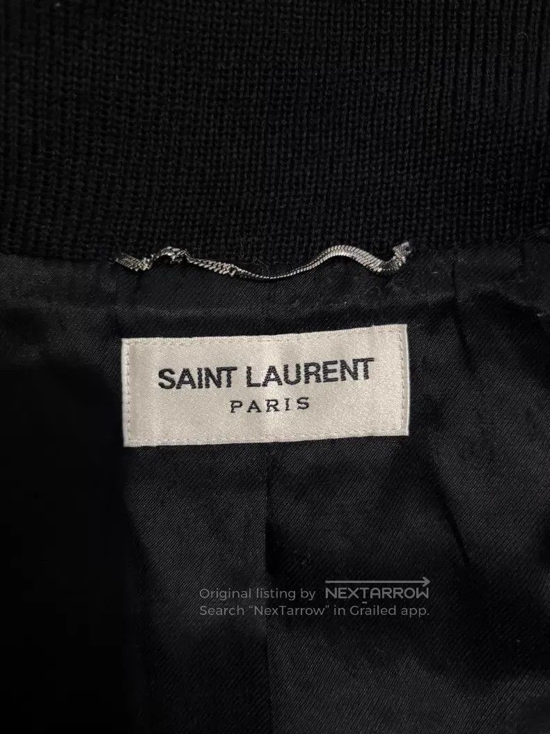 Saint Laurent Paris Saint Laurent Paris Original Year Baseball Jacket Size US S / EU 44-46 / 1 - 3 Thumbnail