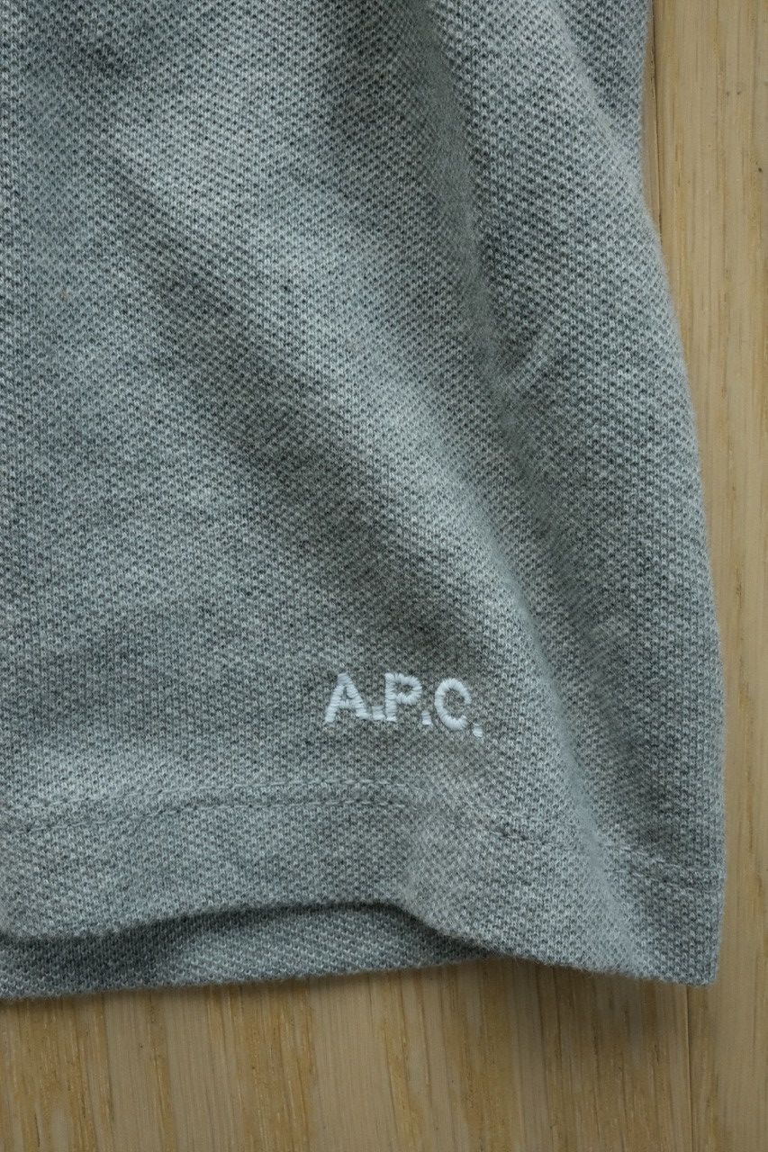 A.P.C. APC Short Sleeve Polo Shirt Size US L / EU 52-54 / 3 - 3 Thumbnail