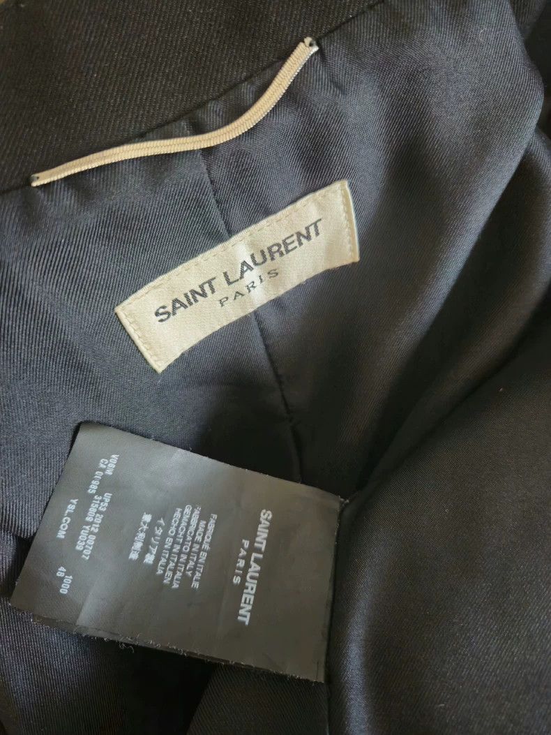 Saint Laurent Paris saint Laurent parisStand-up collar blazer 2503-Nextarrow Size 48R - 9 Thumbnail