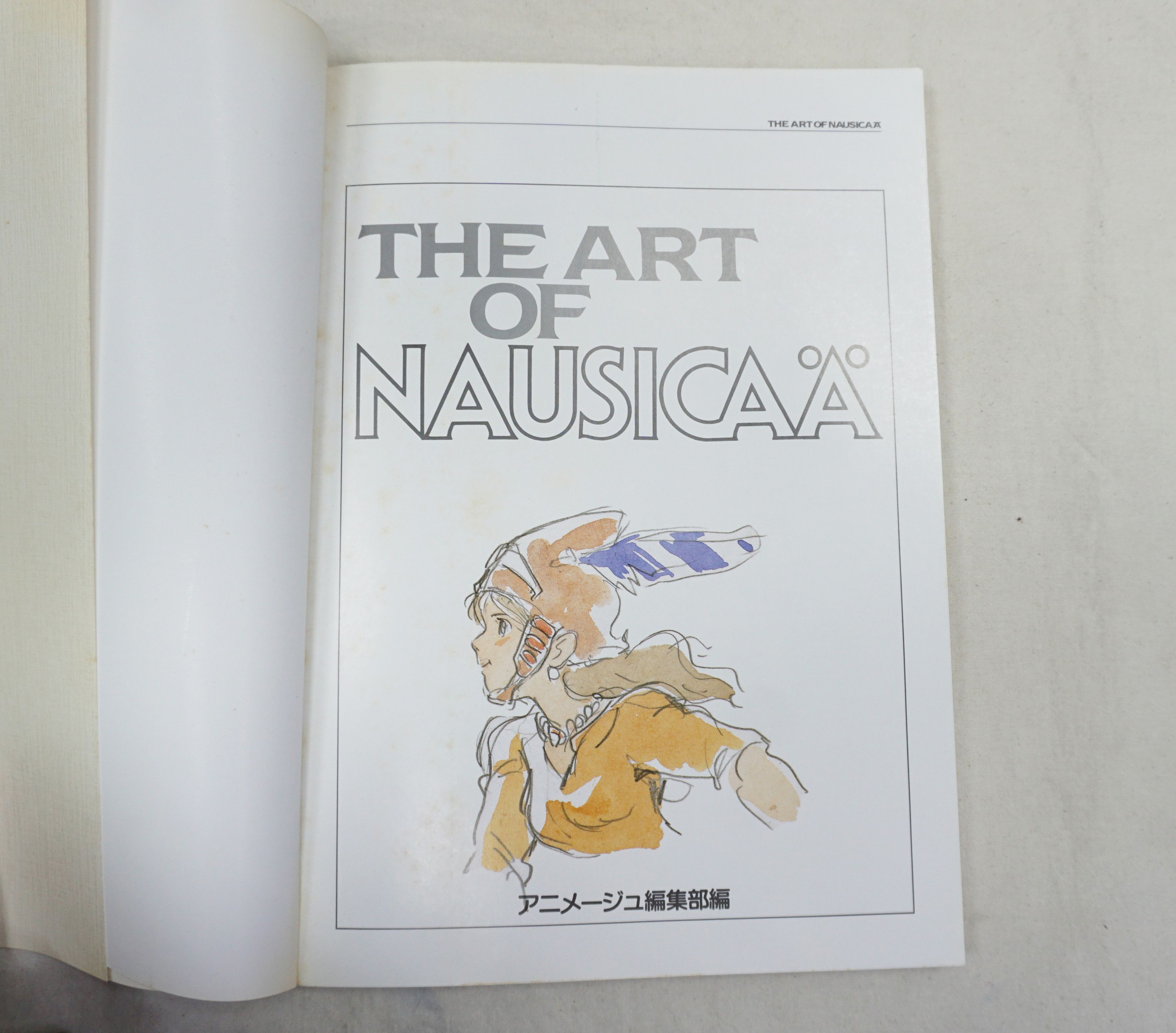 Japanese Brand × Vintage 80's The Art of Nausica of the Valley of the Wind Art Book Size ONE SIZE - 3 Thumbnail