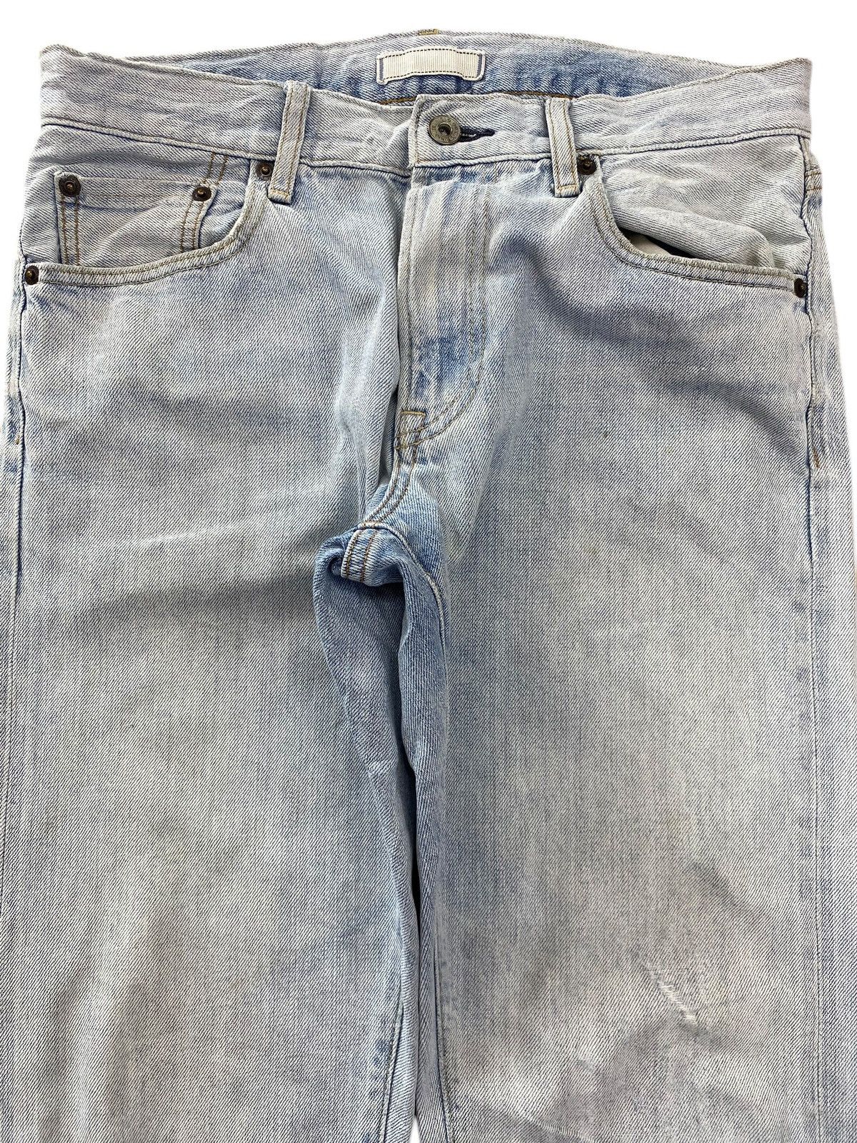Uniqlo Uniqlo Acid Wash Style Straight Leg Jeans Size US 30 / EU 46 - 2 Thumbnail