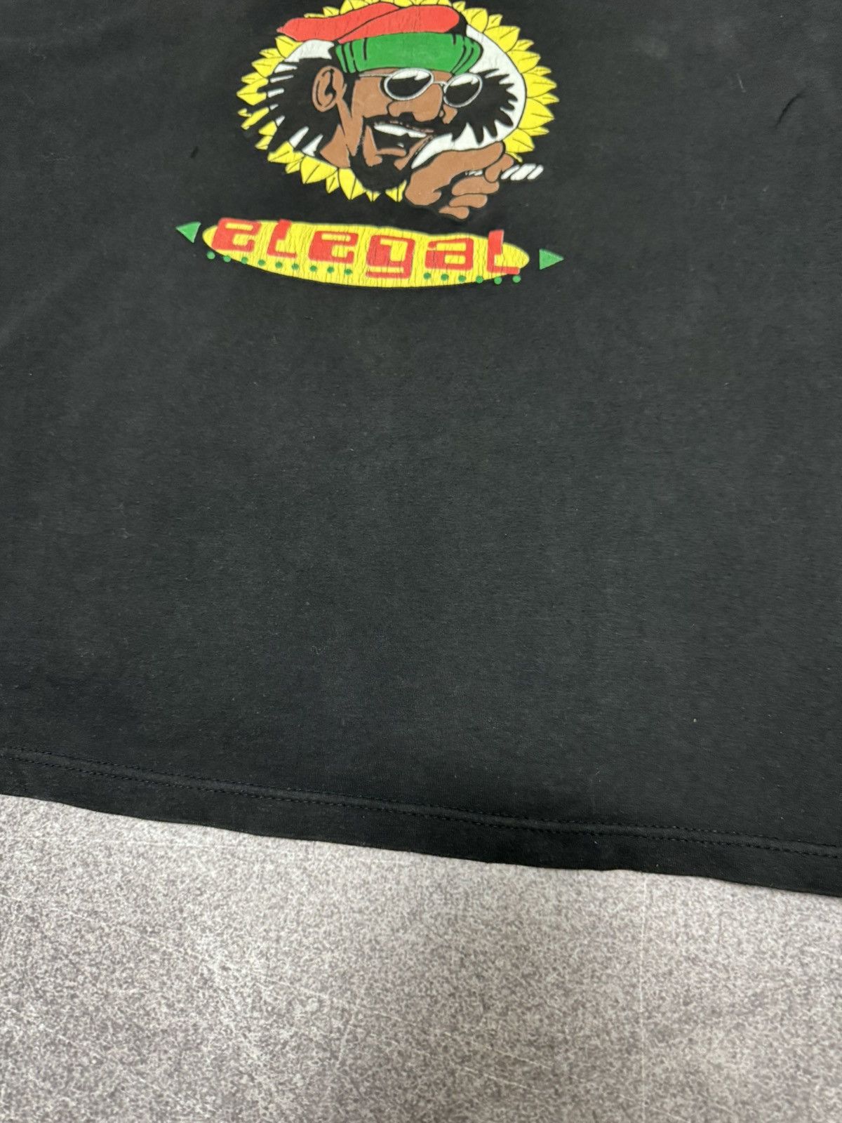 Vintage Vintage E Legal Boyz Rasta Vintage Long Sleeve Rare Boxy Fit Size US XL / EU 56 / 4 - 5 Thumbnail